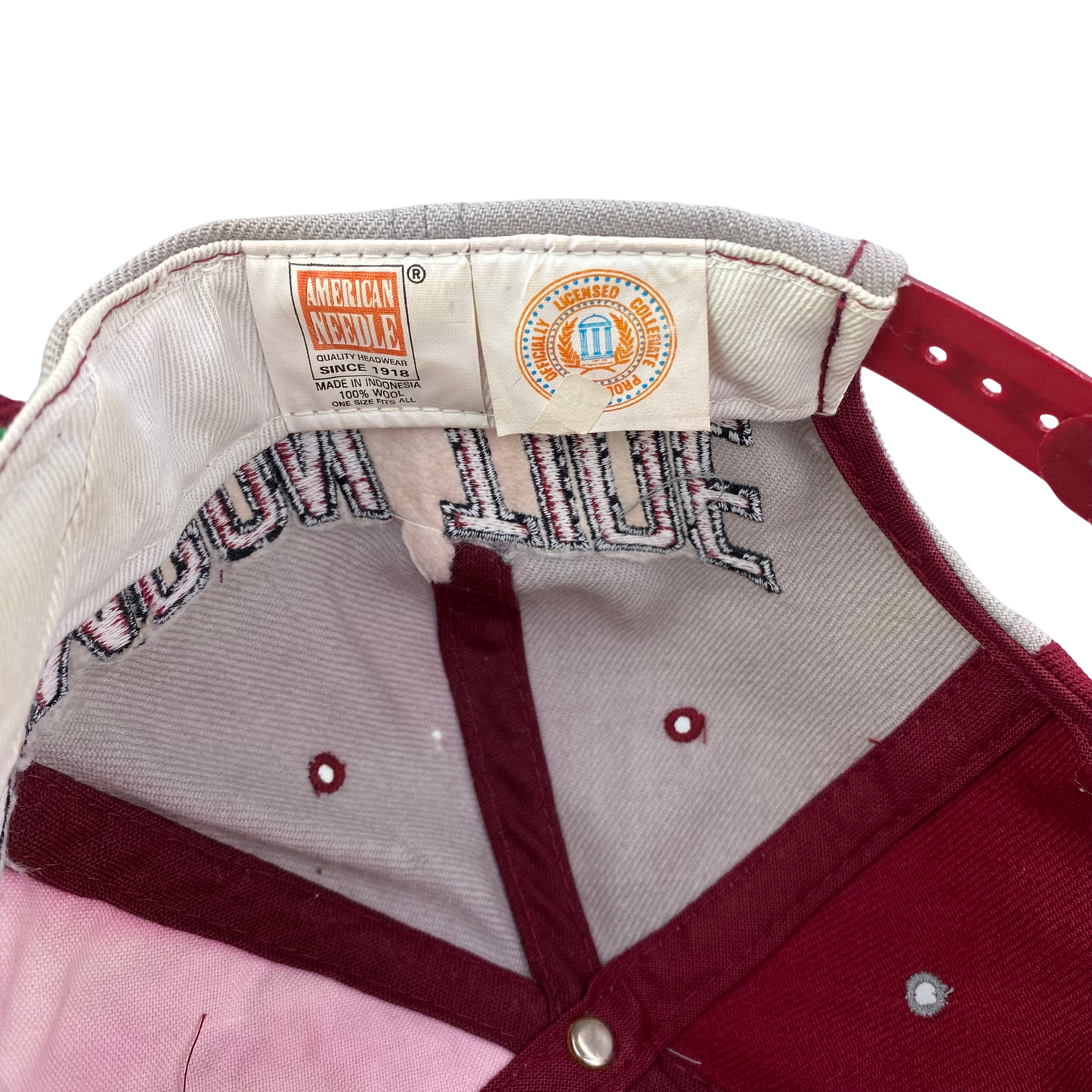 Vintage 90s Alabama Crimson Tide College Hat