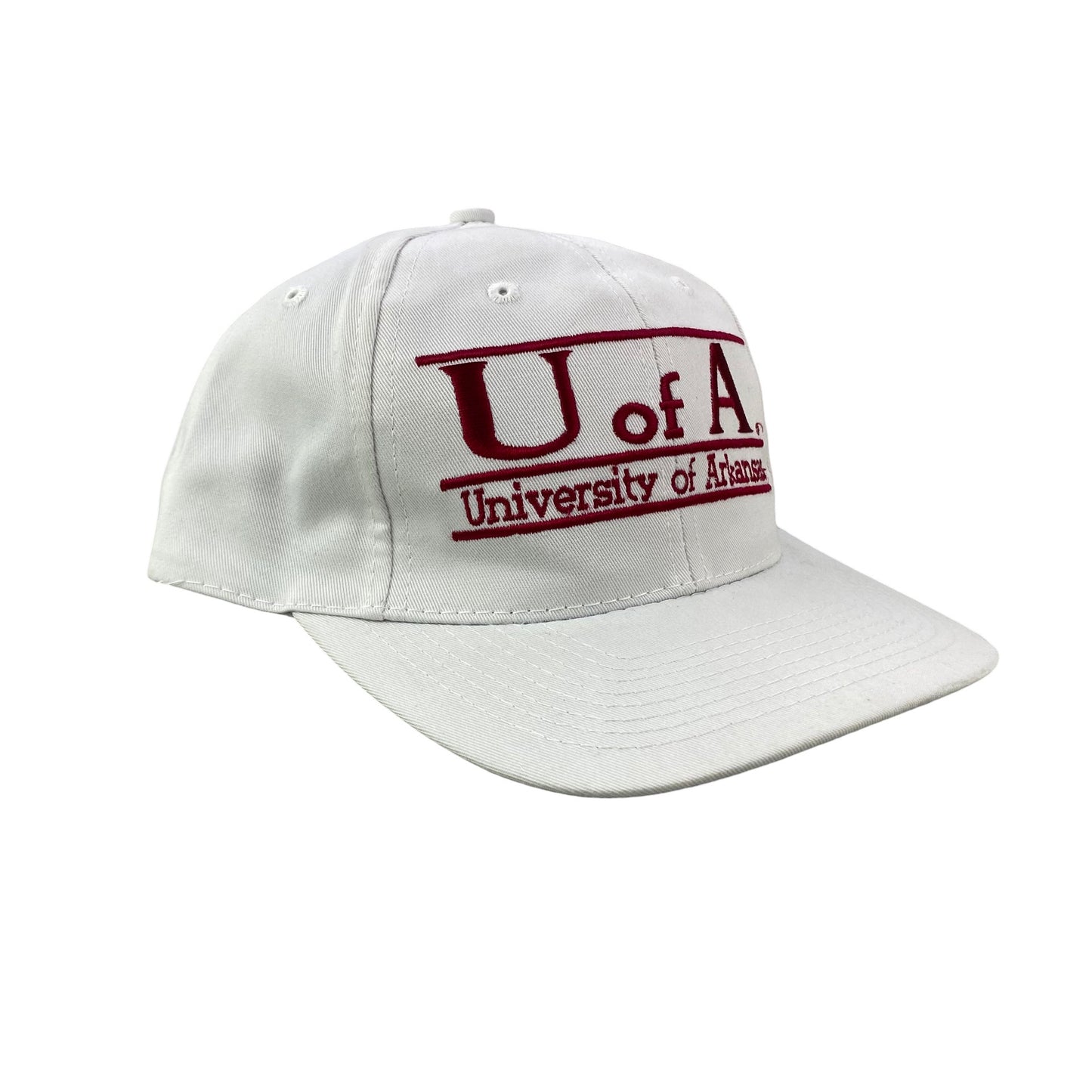 Vintage 90s Arkansas Razorbacks Split Bar College x The Game Hat
