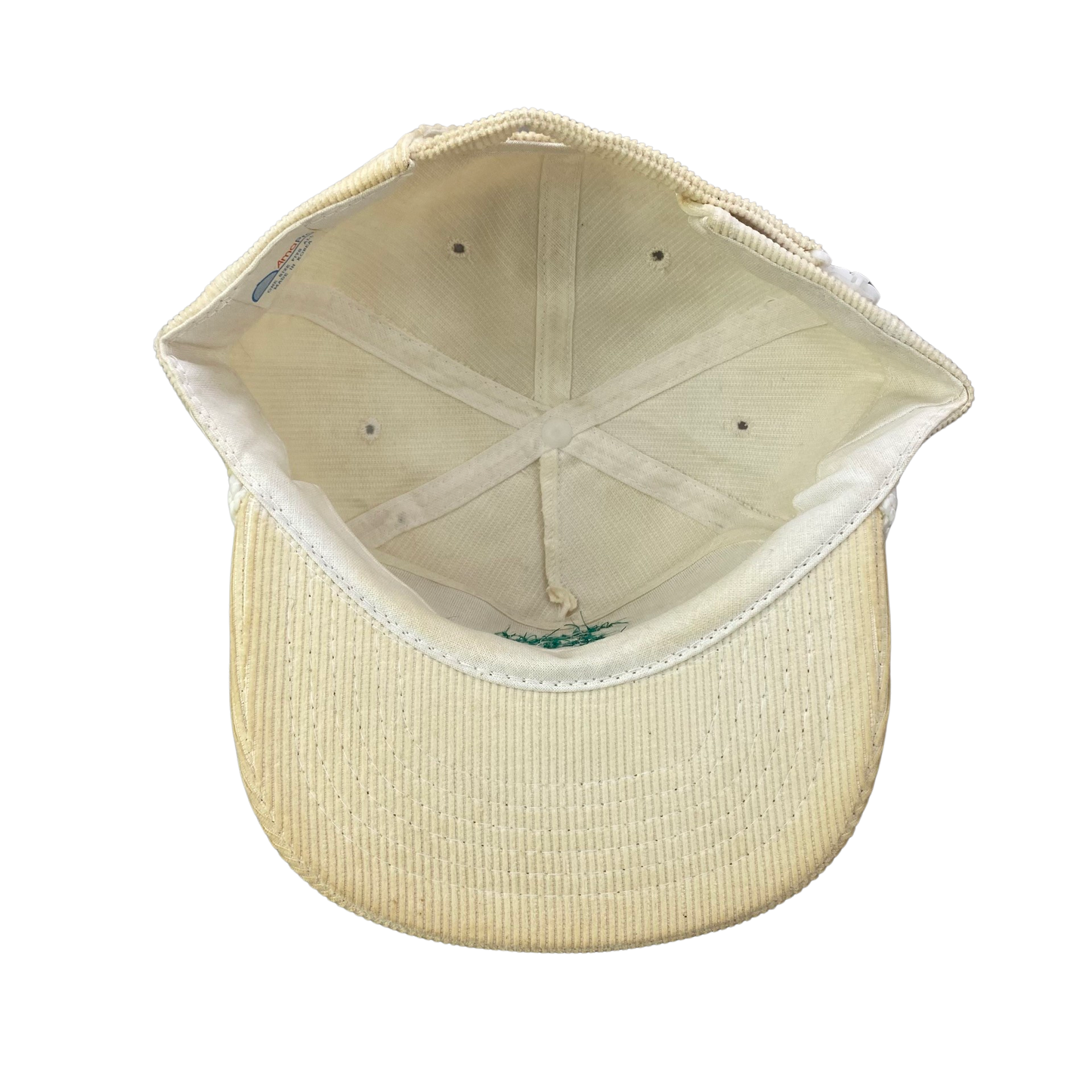 Vintage 80s 90s Pacific Rim Mechanical Corduroy Hat