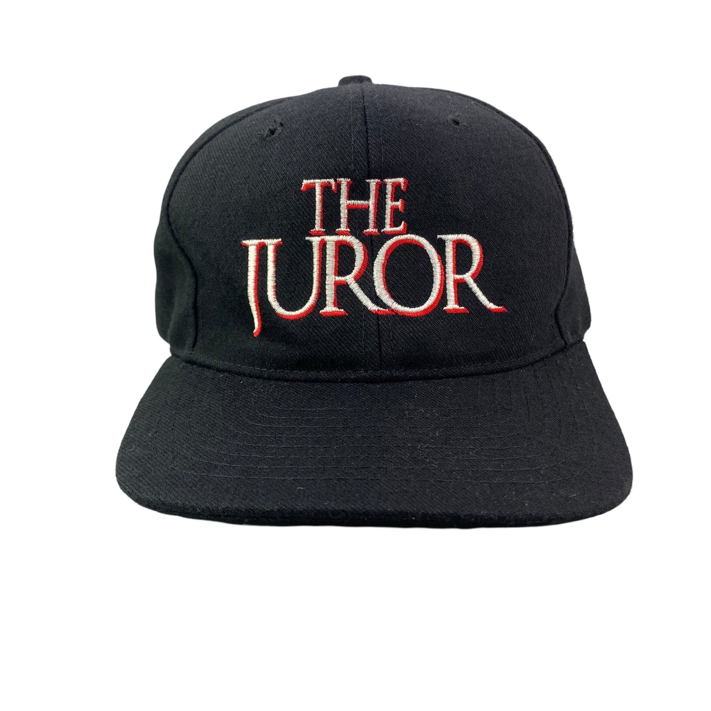 Vintage 90s The Juror Movie (1996) Demi Moore & Alec Baldwin Promo Hat