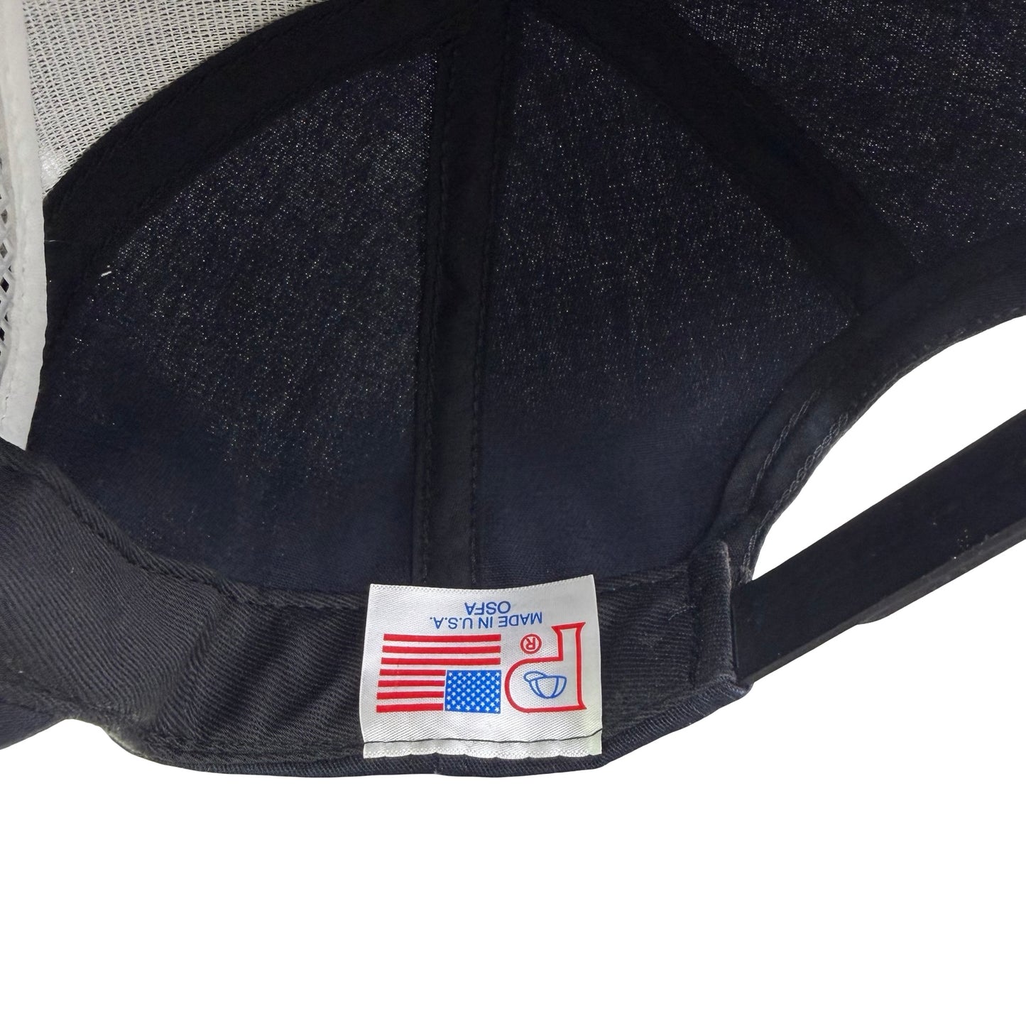 Vintage Navy Military Veteran Black Hat