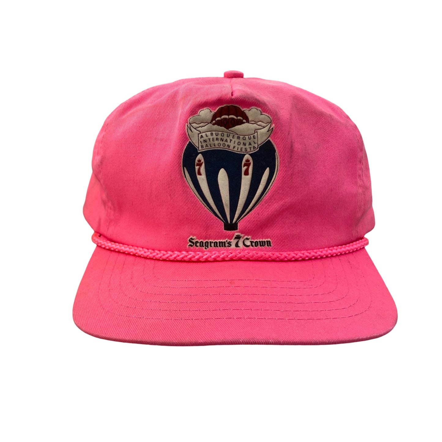 Vintage 90s Albuquerque International Balloon Fiesta x Seagram’s 7 Crown Hat