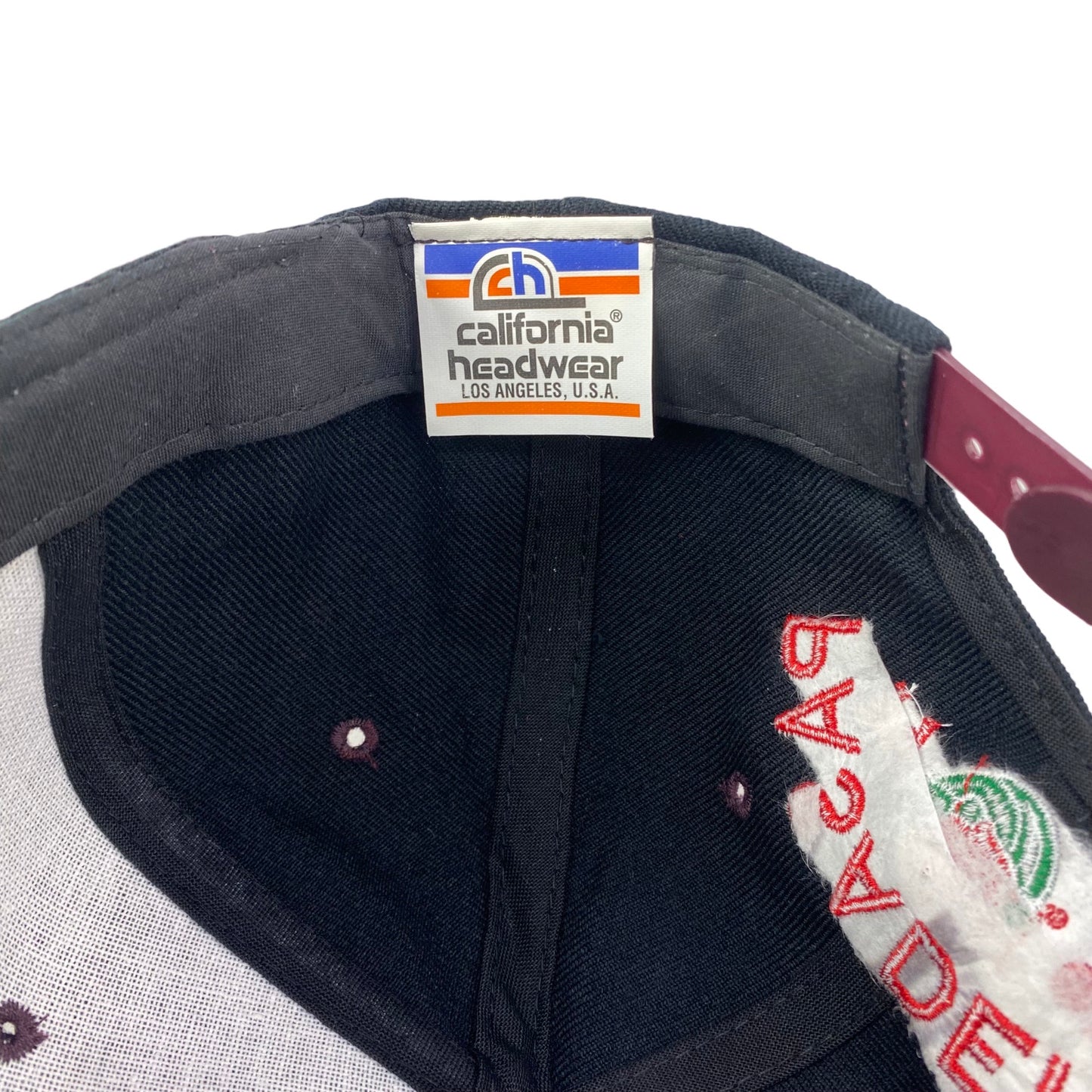 Vintage 90s Arizona St Sun Devils (ASU) 1997 Rose Bowl Football Hat - Black Snap