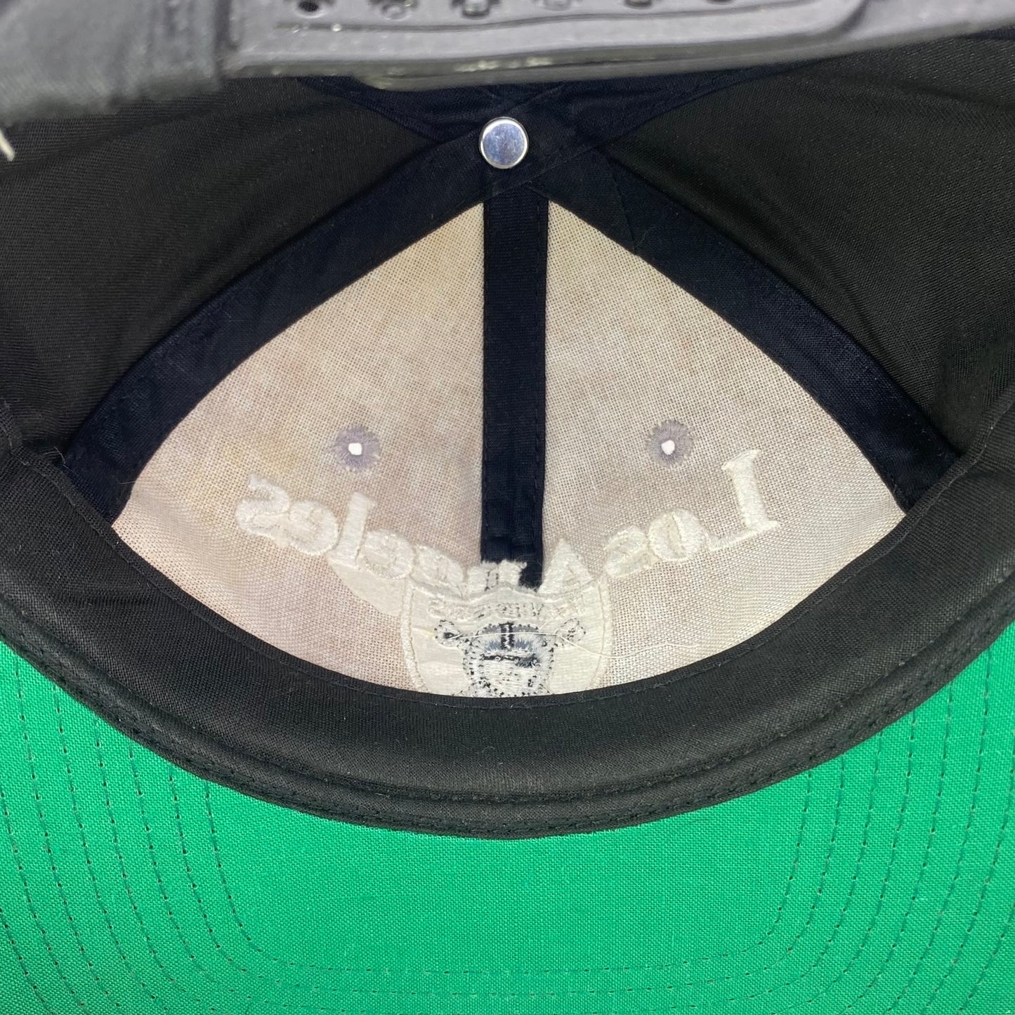 Vintage 90s LA Raiders Eastport Hat - B