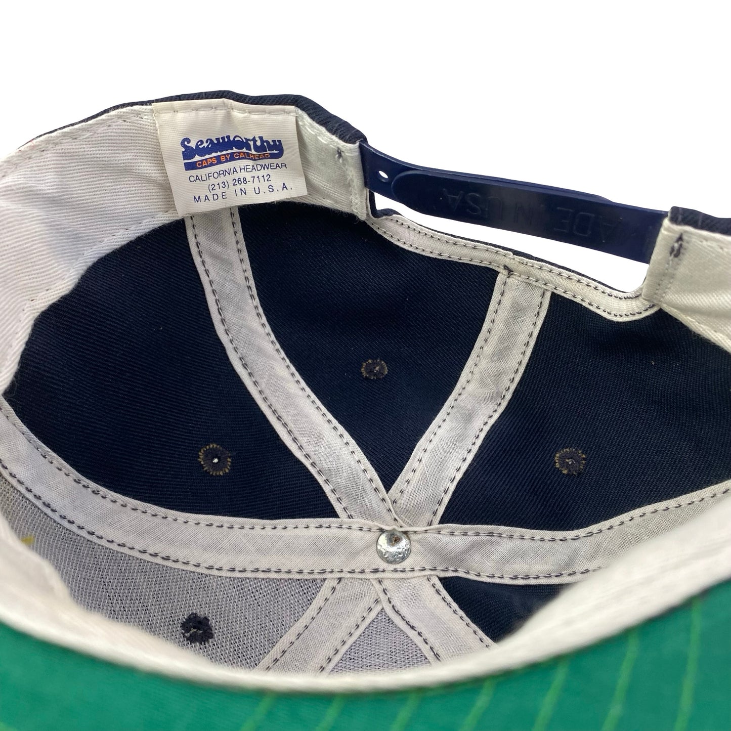 Vintage USS Kitty Hawk CV-63 - US Navy Naval Military Ship Veteran Hat