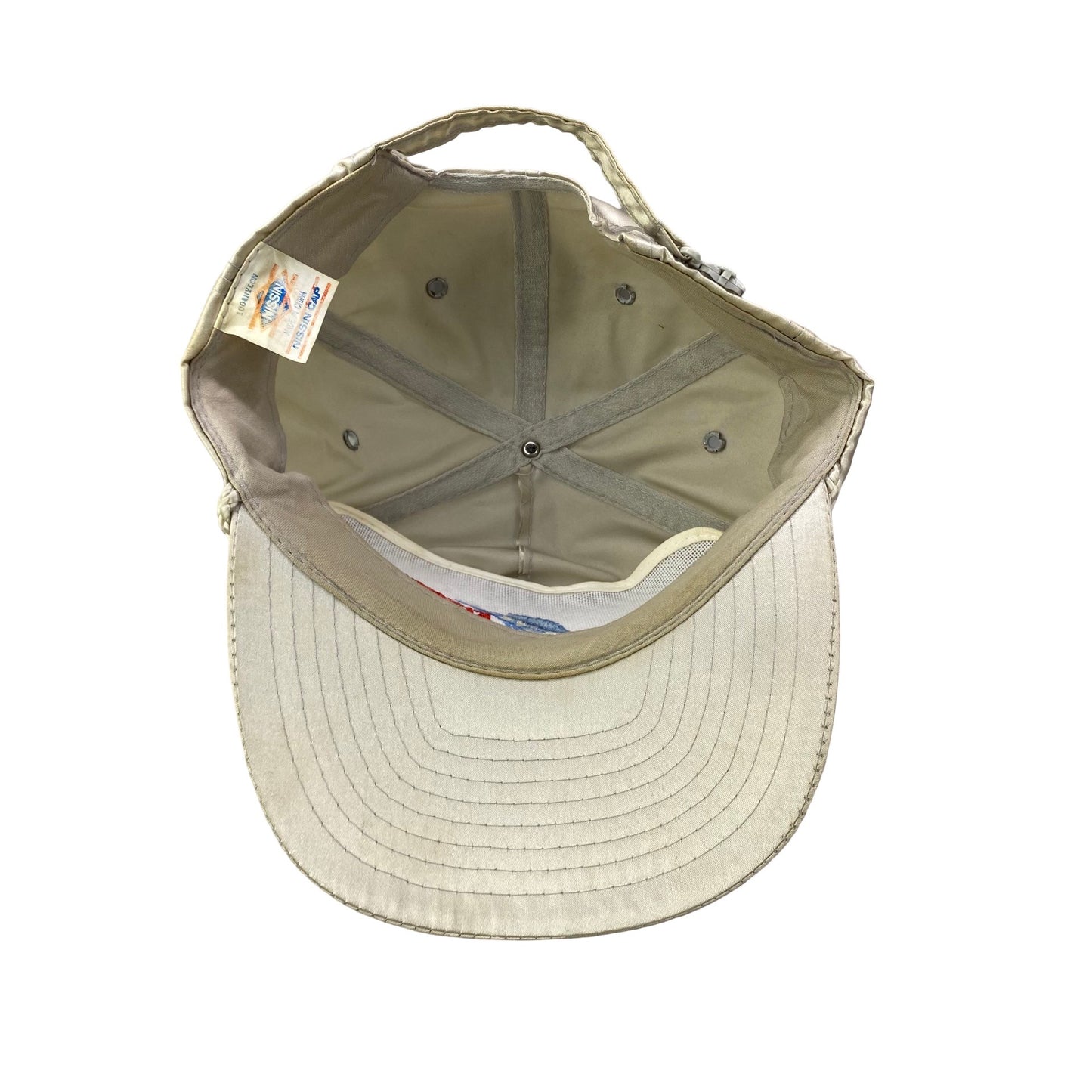Vintage Marlin Game Fisher x Fishing Nylon Rope Cord Hat