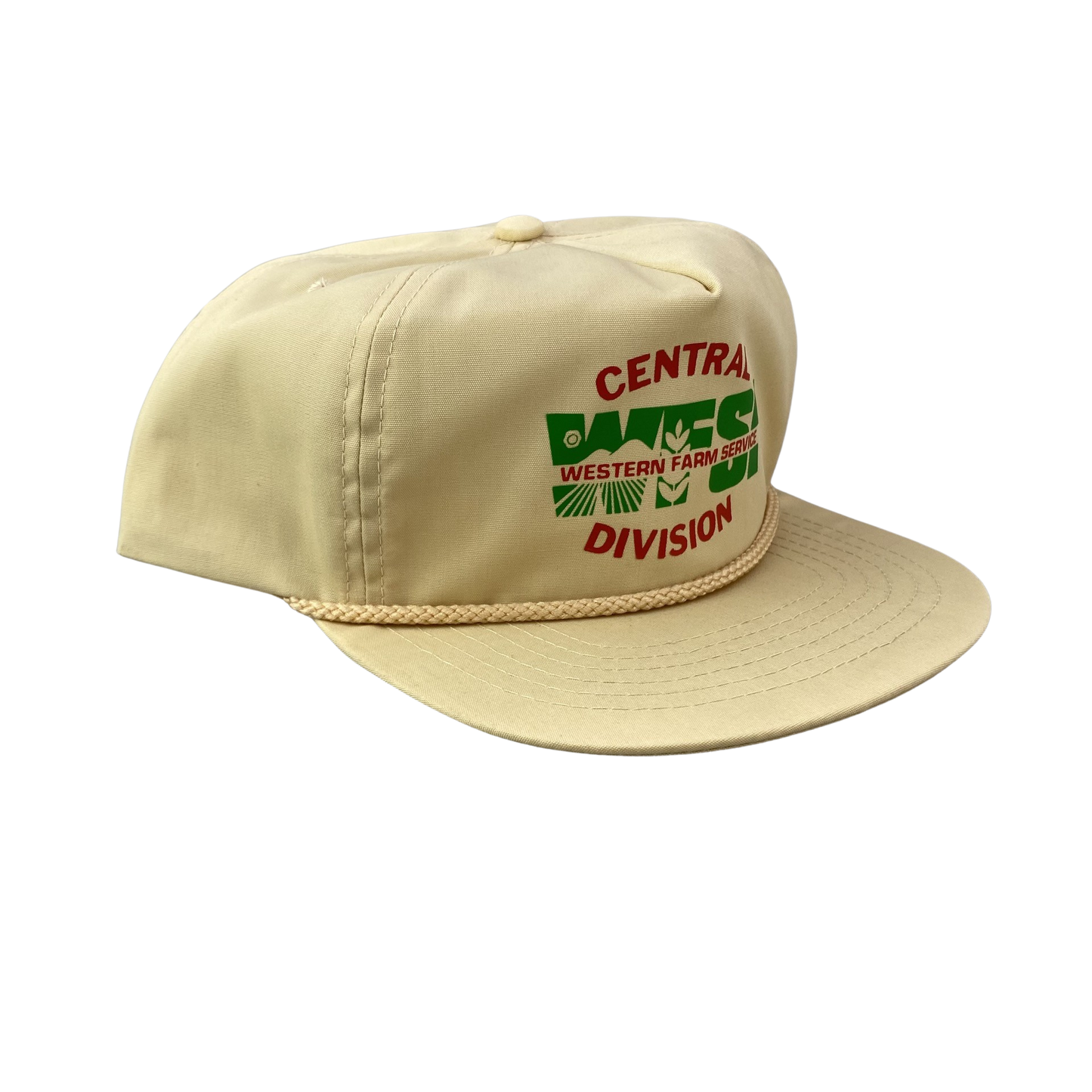 Vintage Agricultural AG Farm Hat - Western Farm Service Central Division