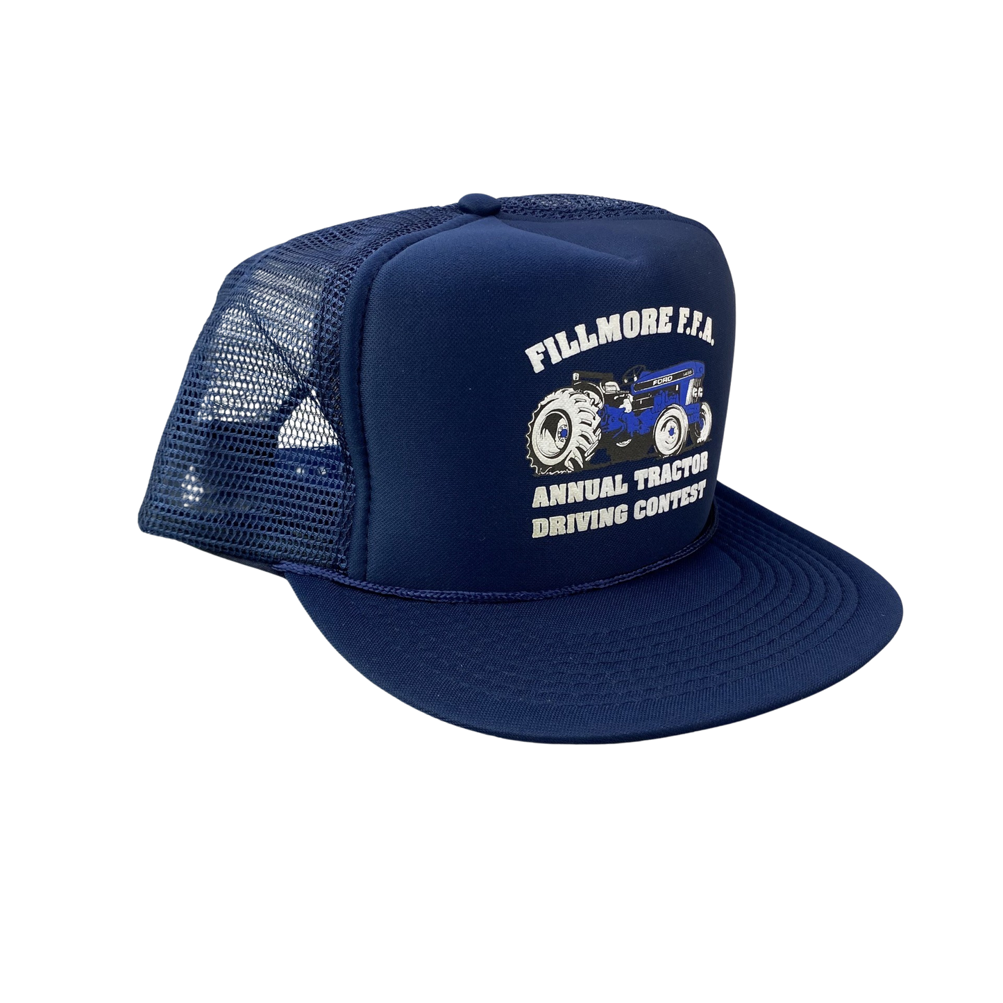 Vintage Trucker Hat - Tractor Driving Contest / Fillmore, California