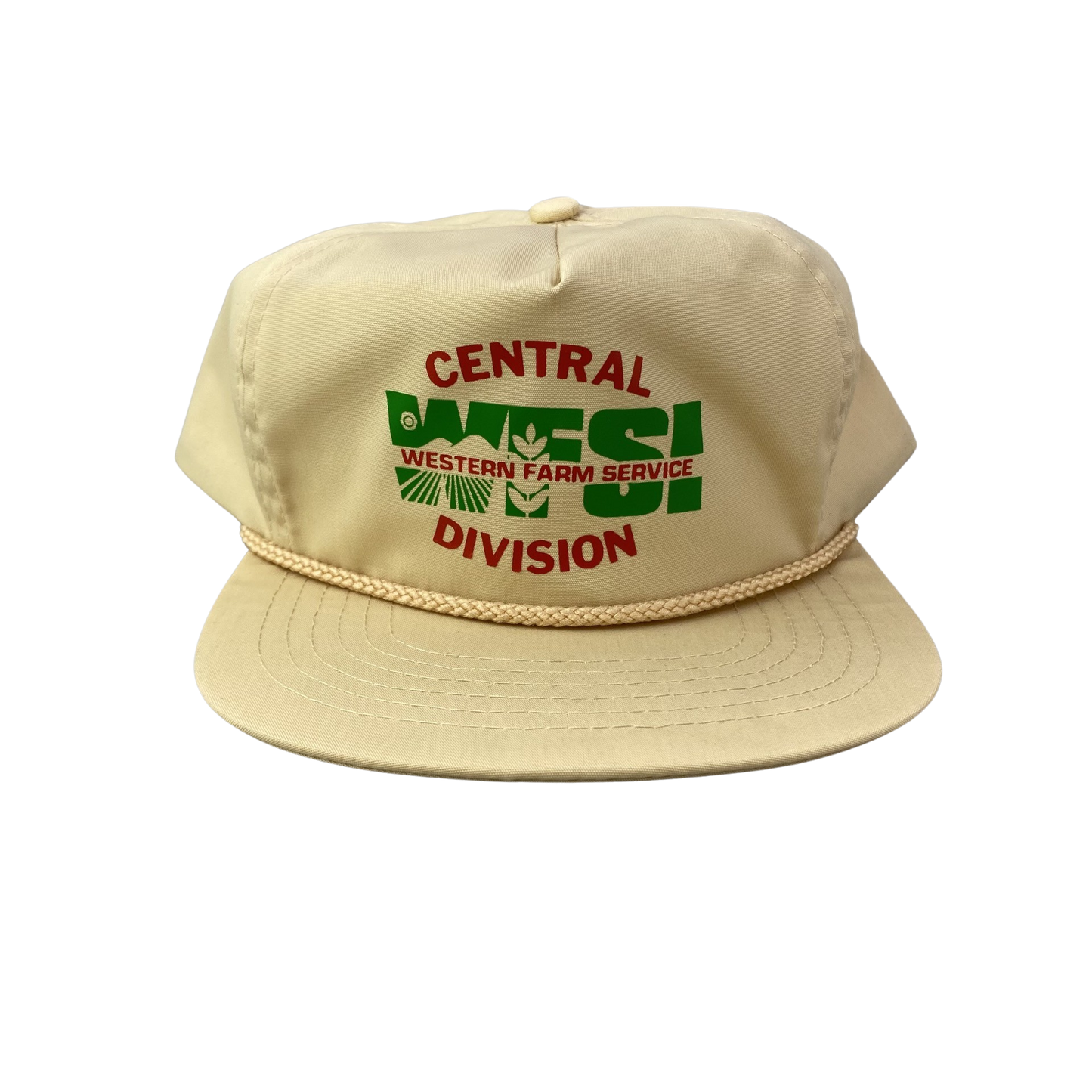 Vintage Agricultural AG Farm Hat - Western Farm Service Central Division