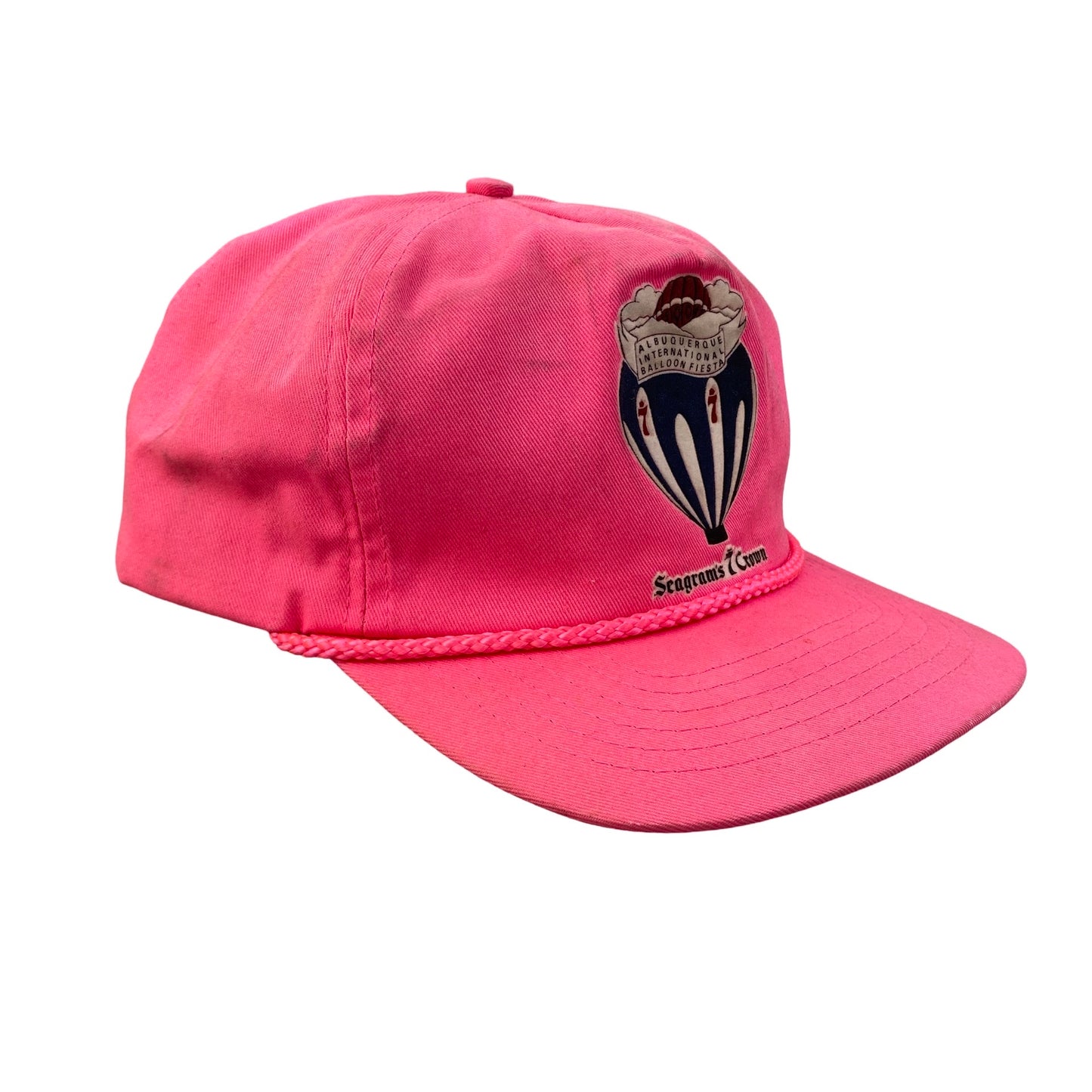 Vintage 90s Albuquerque International Balloon Fiesta x Seagram’s 7 Crown Hat