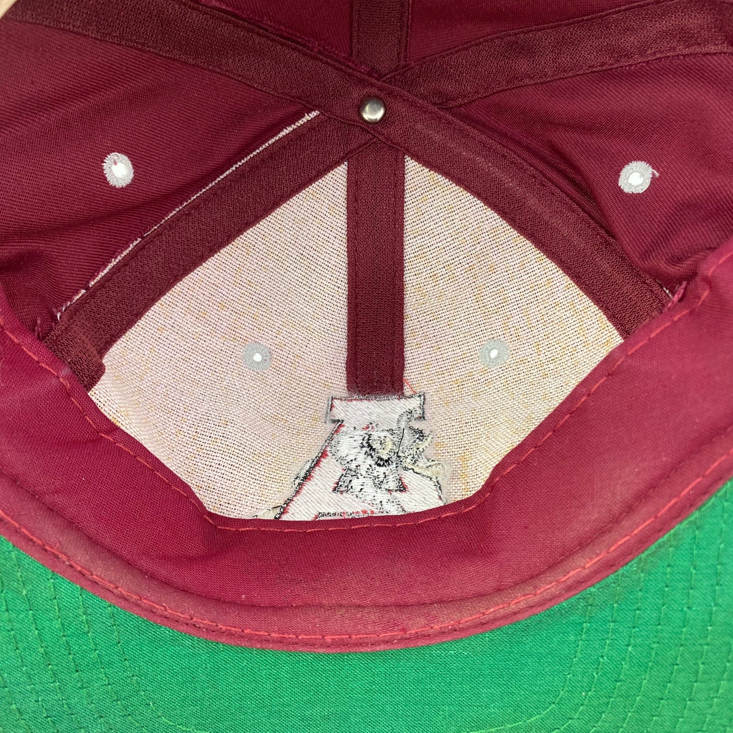 Vintage 90s Alabama Crimson Tide College Hat
