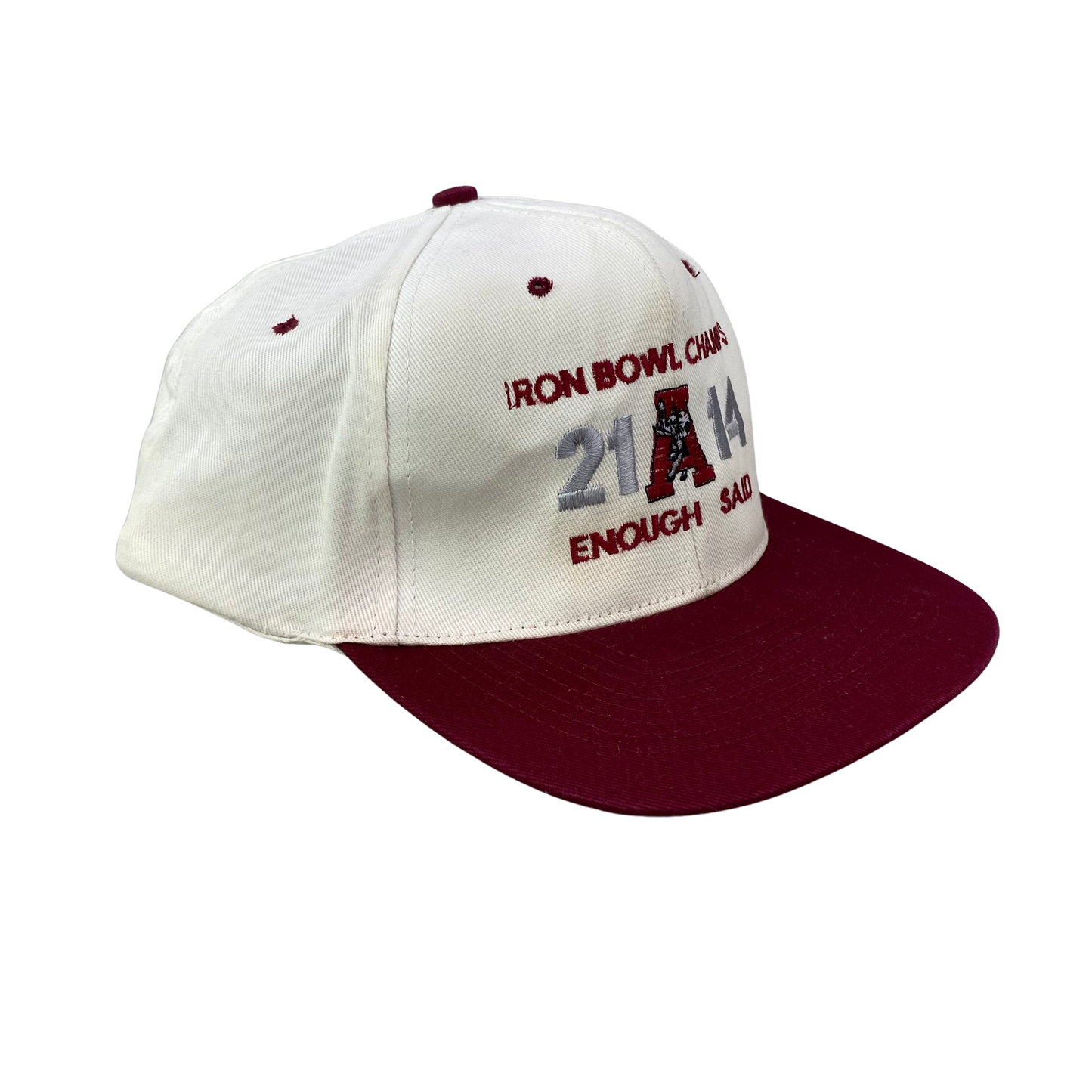 Vintage 90s Alabama Crimson Tide College - 1994 Iron Bowl Game Hat