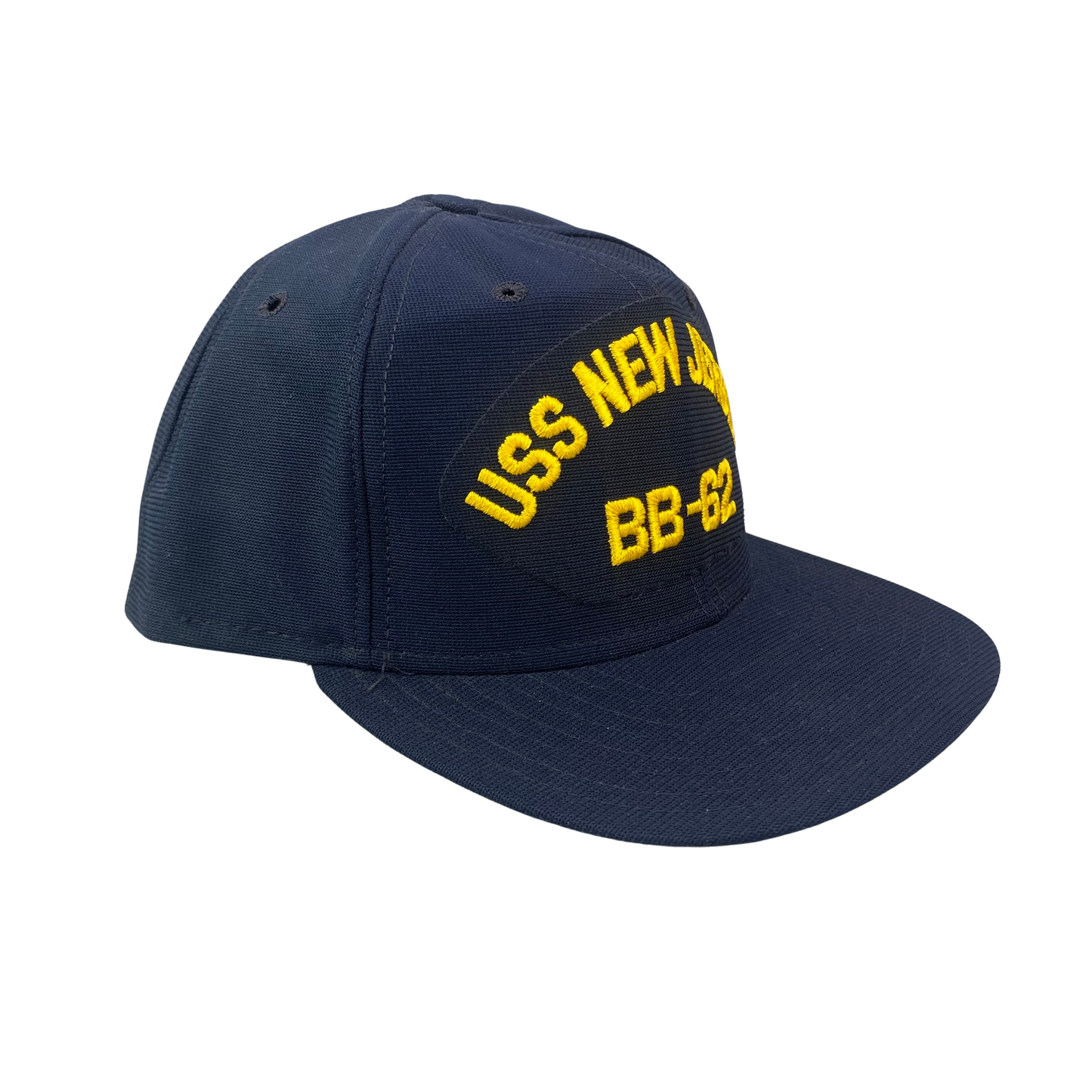 Vintage USS New Jersey BB-62 Military Navy Hat