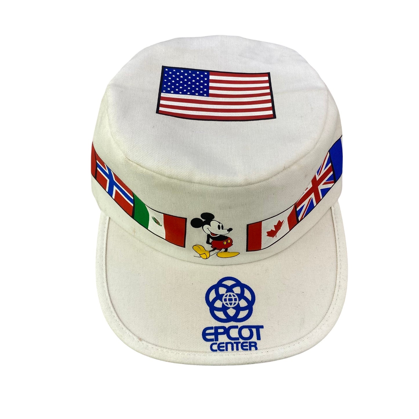 Vintage Disney World Epcot Center Pillbox Hat