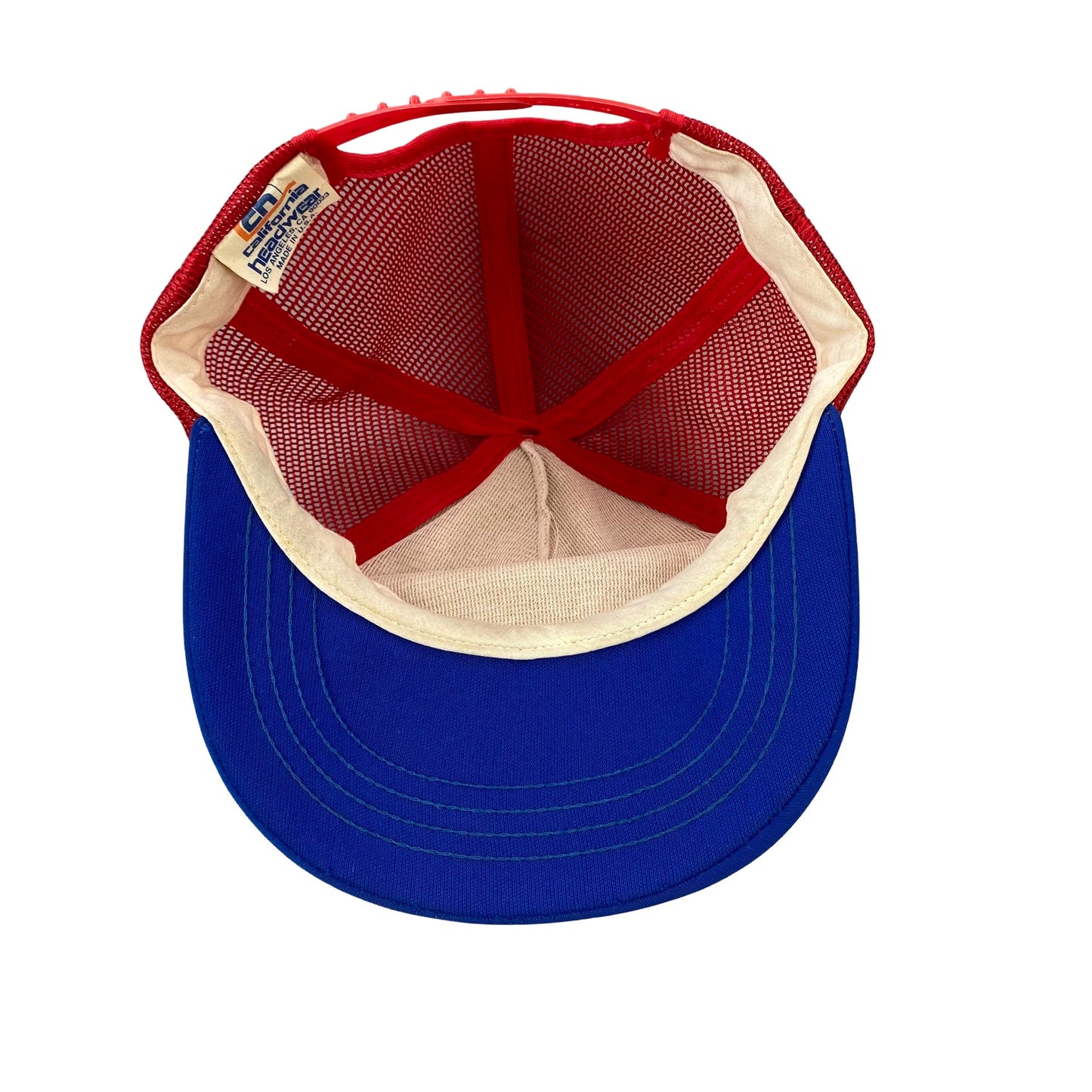 Vintage 80s 1981 LA Dodgers vs New York Yankees World Series Hat
