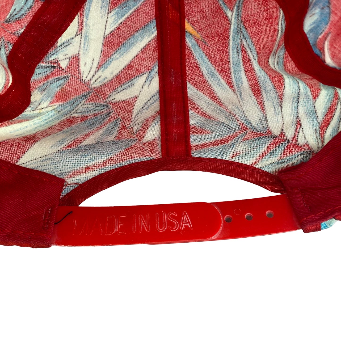 Vintage 90s Delta Airlines Floral Hat