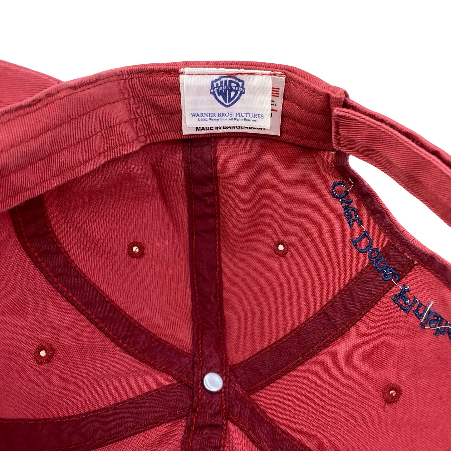 Vintage 2000s 2002 Two Weeks Notice - Hugh Grant Movie Promo Dad Hat (Red)