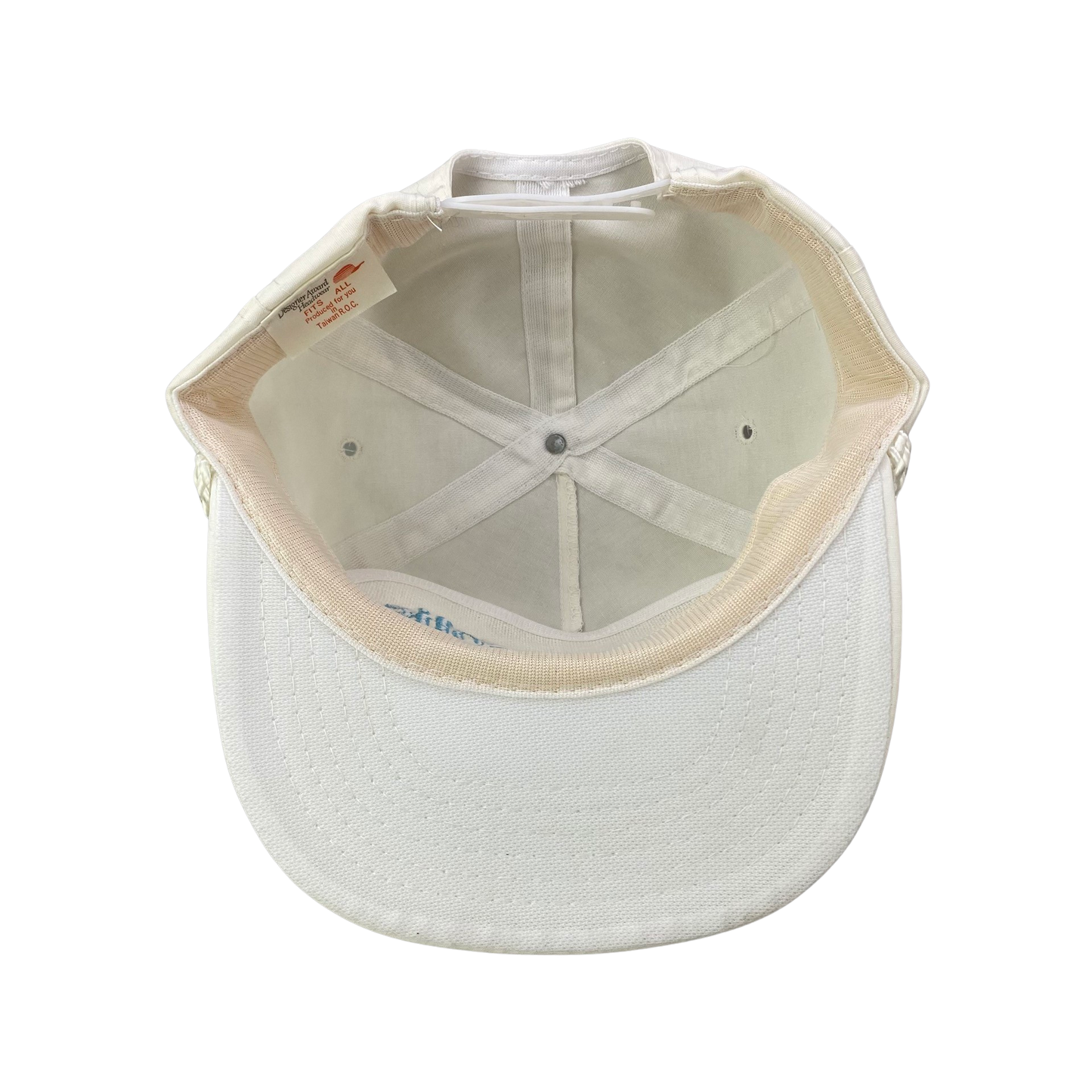 Vintage 90s Cord Rope Hat - Cook & Solis Construction Inc
