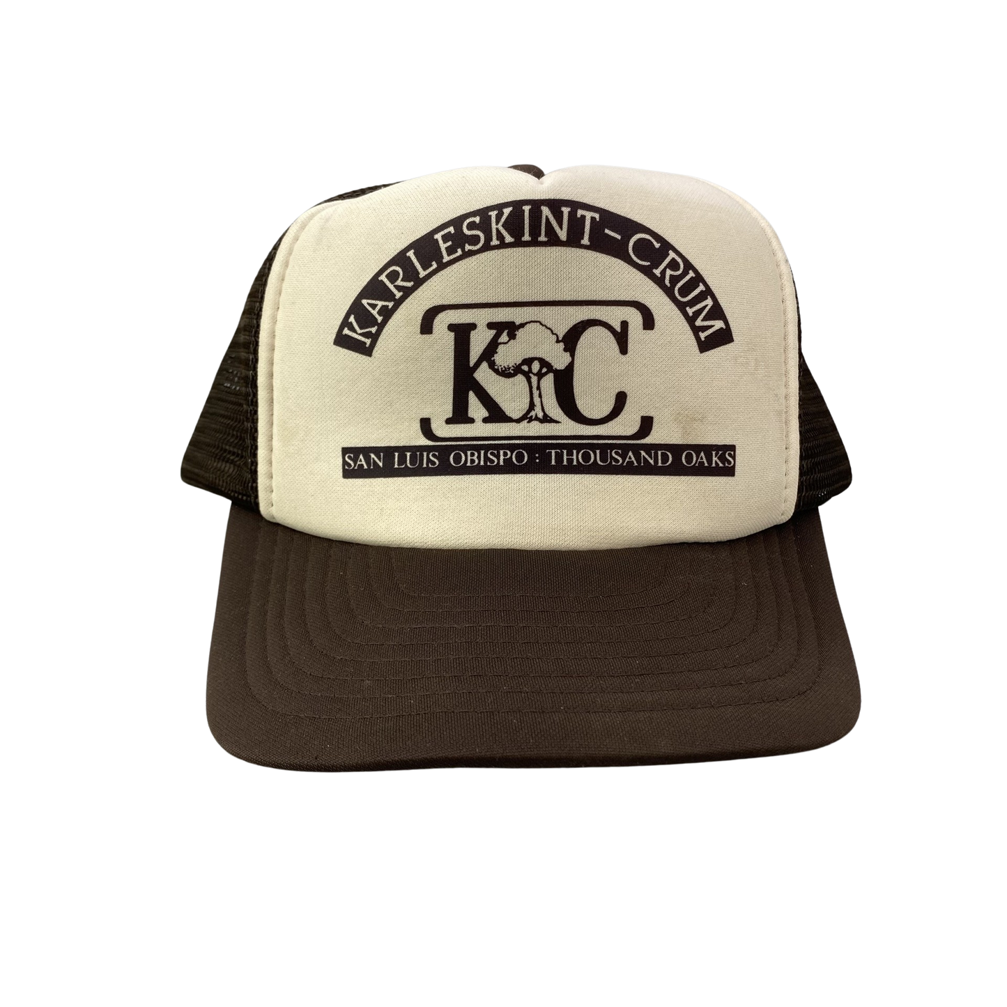 Vintage Trucker Hat - Karleskint Crum / San Luis Obispo / Thousand Oaks California