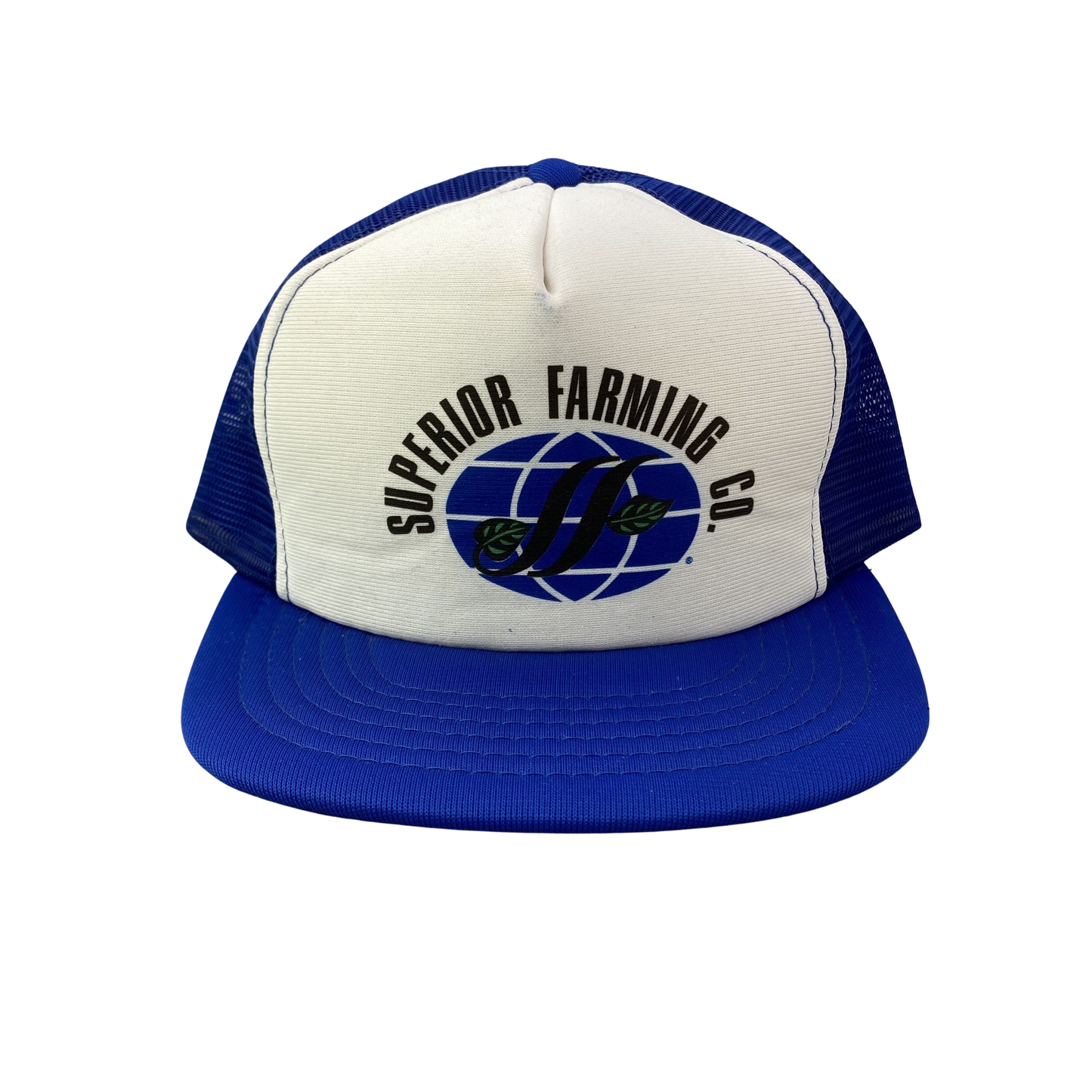 Vintage Agricultural AG Farm Trucker Hat - Superior Farming Company B