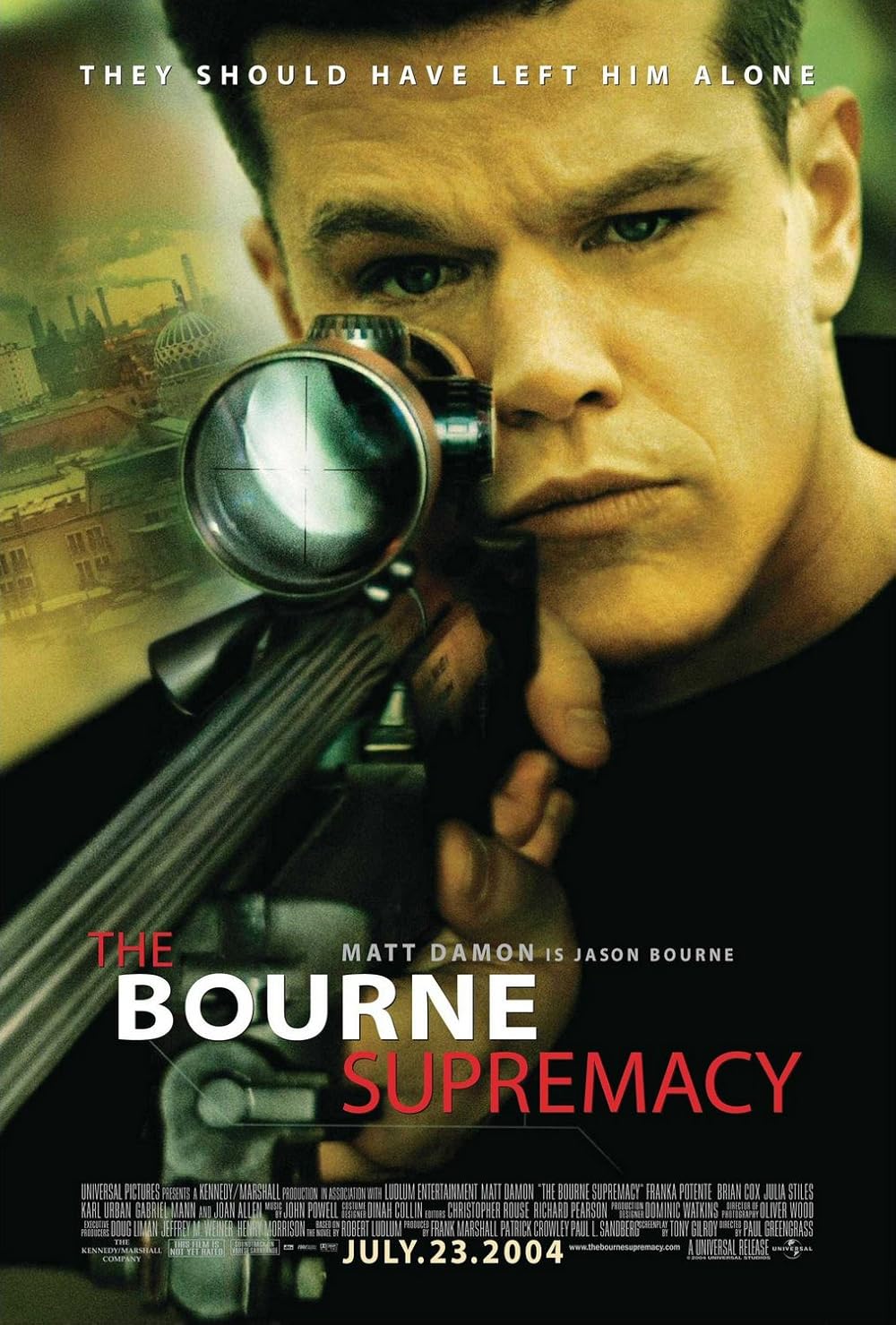 Vintage The Bourne Supremacy (2004) Promotional Promo Dad Hat
