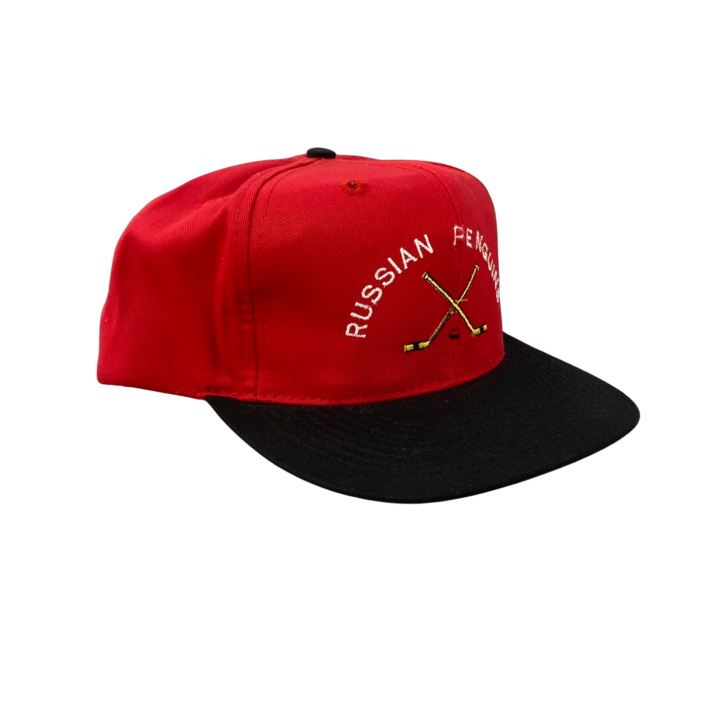 Vintage Russian Penguins Hockey Hat - B