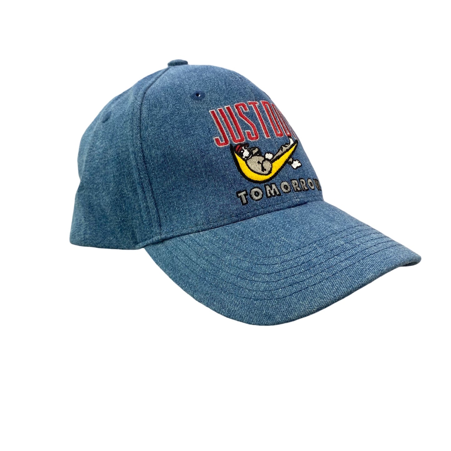 Vintage Big Dogs x Just Do It Tomorrow x Nike Parody Funny Hat