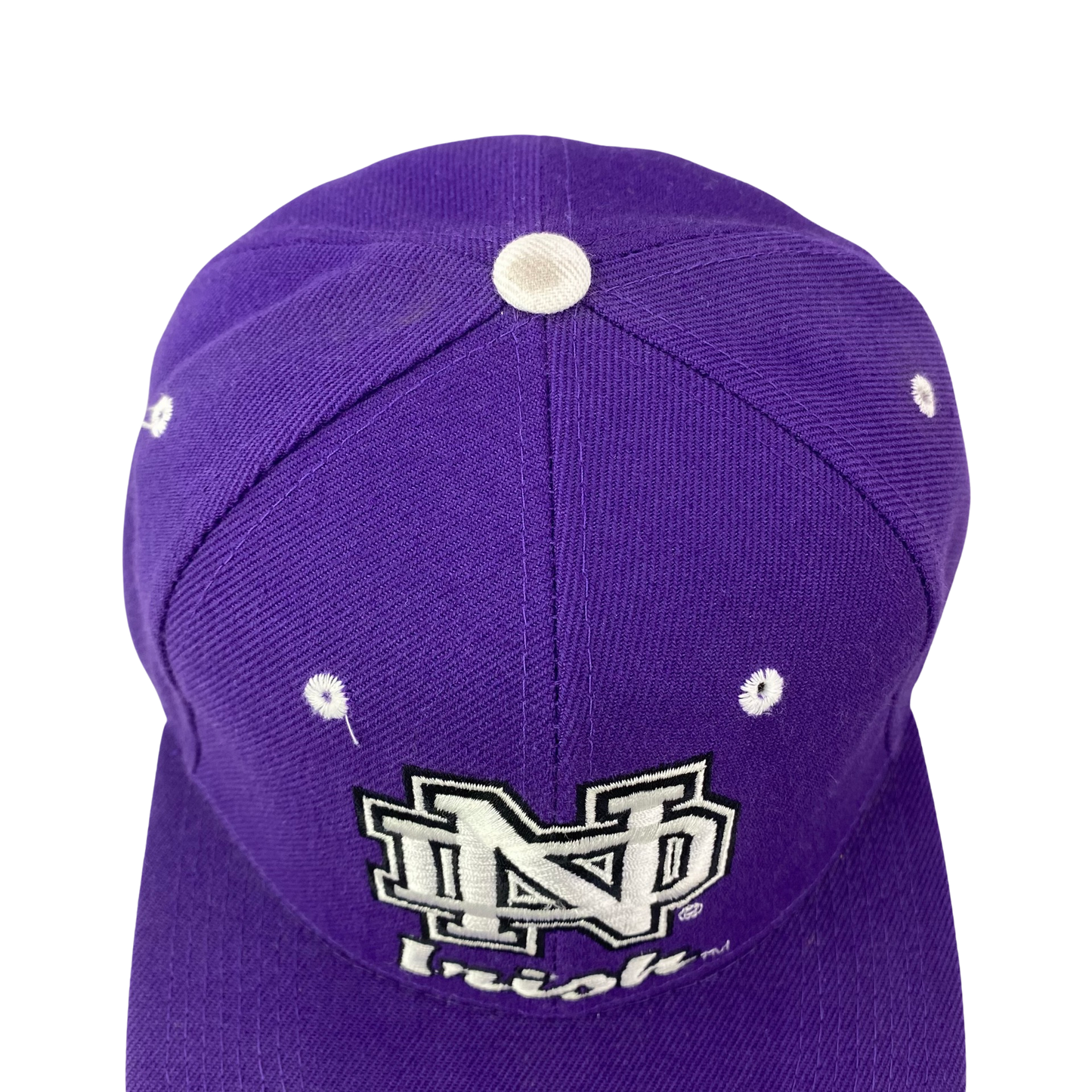 Vintage Notre Dame Fighting Irish College Fitted Hat - 7 1/4 (No Sample Stamp)
