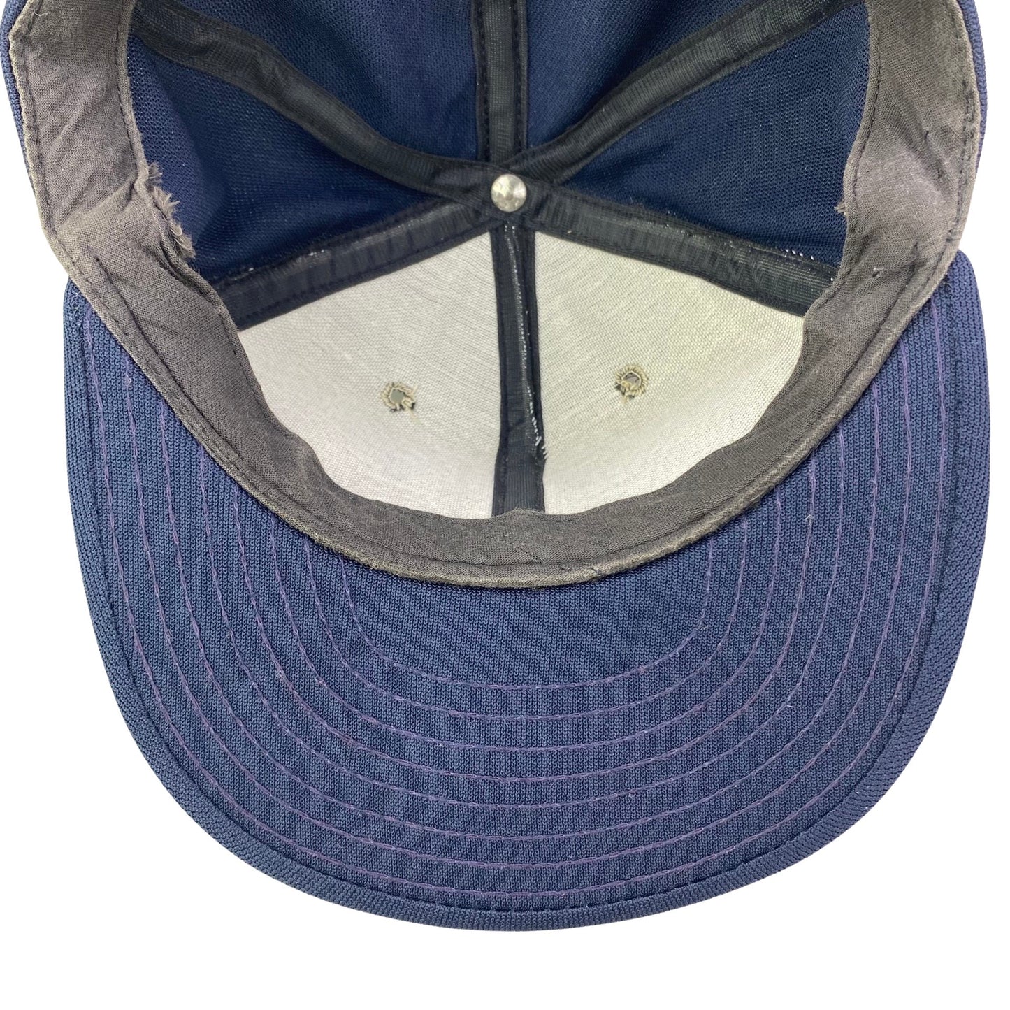 Vintage 80s 90s USS Dwight D. Eisenhower CVN-69 Naval Ship - Military Navy Hat