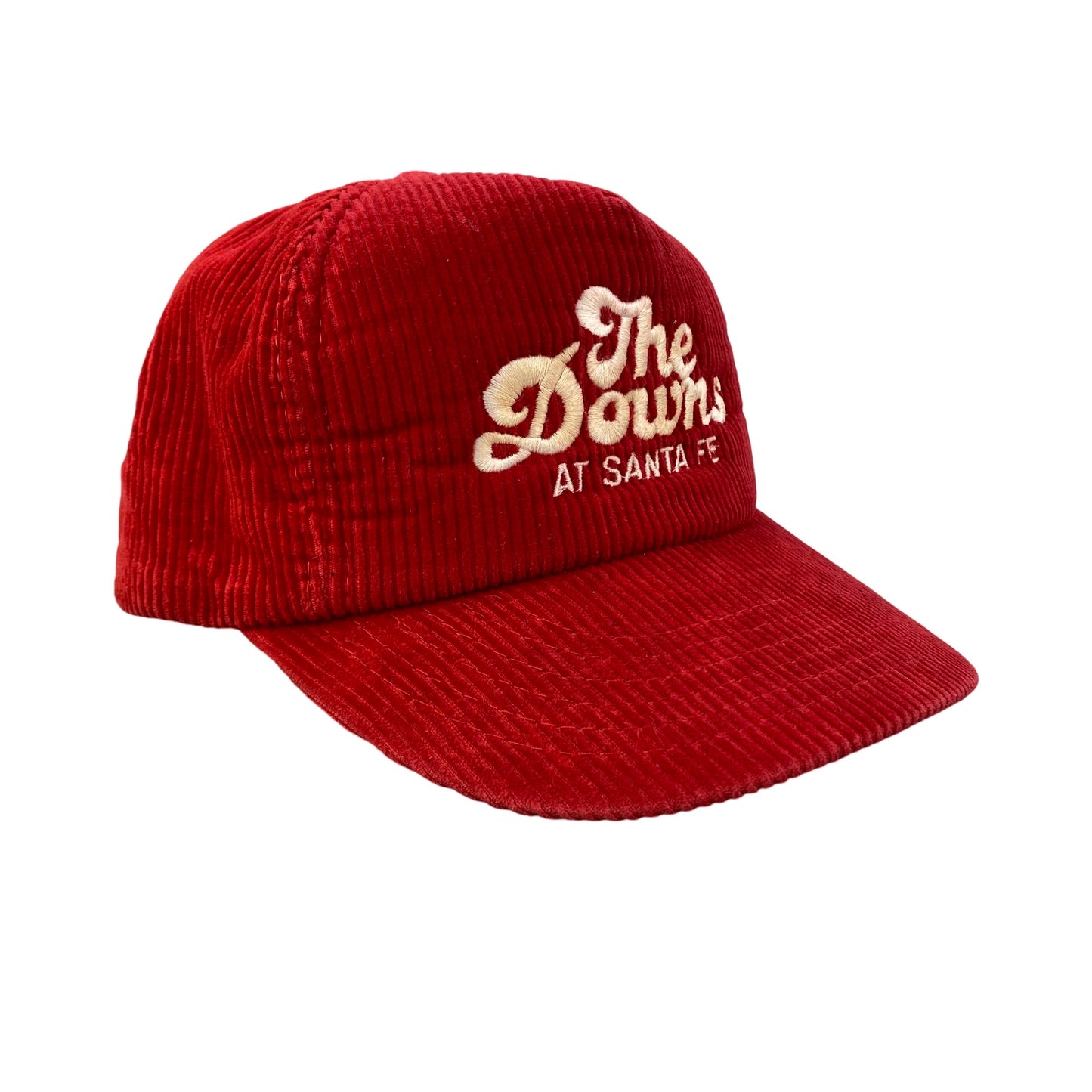 Vintage 90s The Downs at Santa Fe New Mexico Horse Racing Corduroy Hat