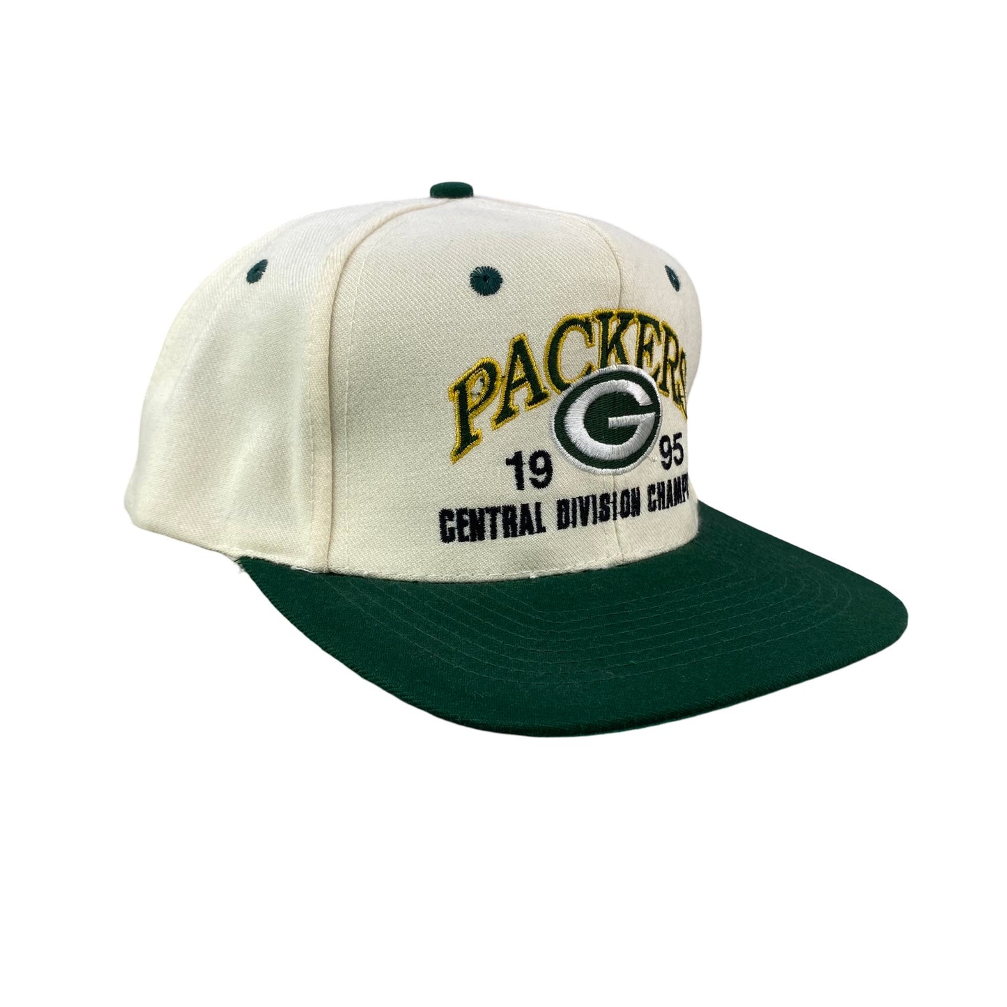 Vintage 1995 Green Bay Packers Central Division Champions Hat