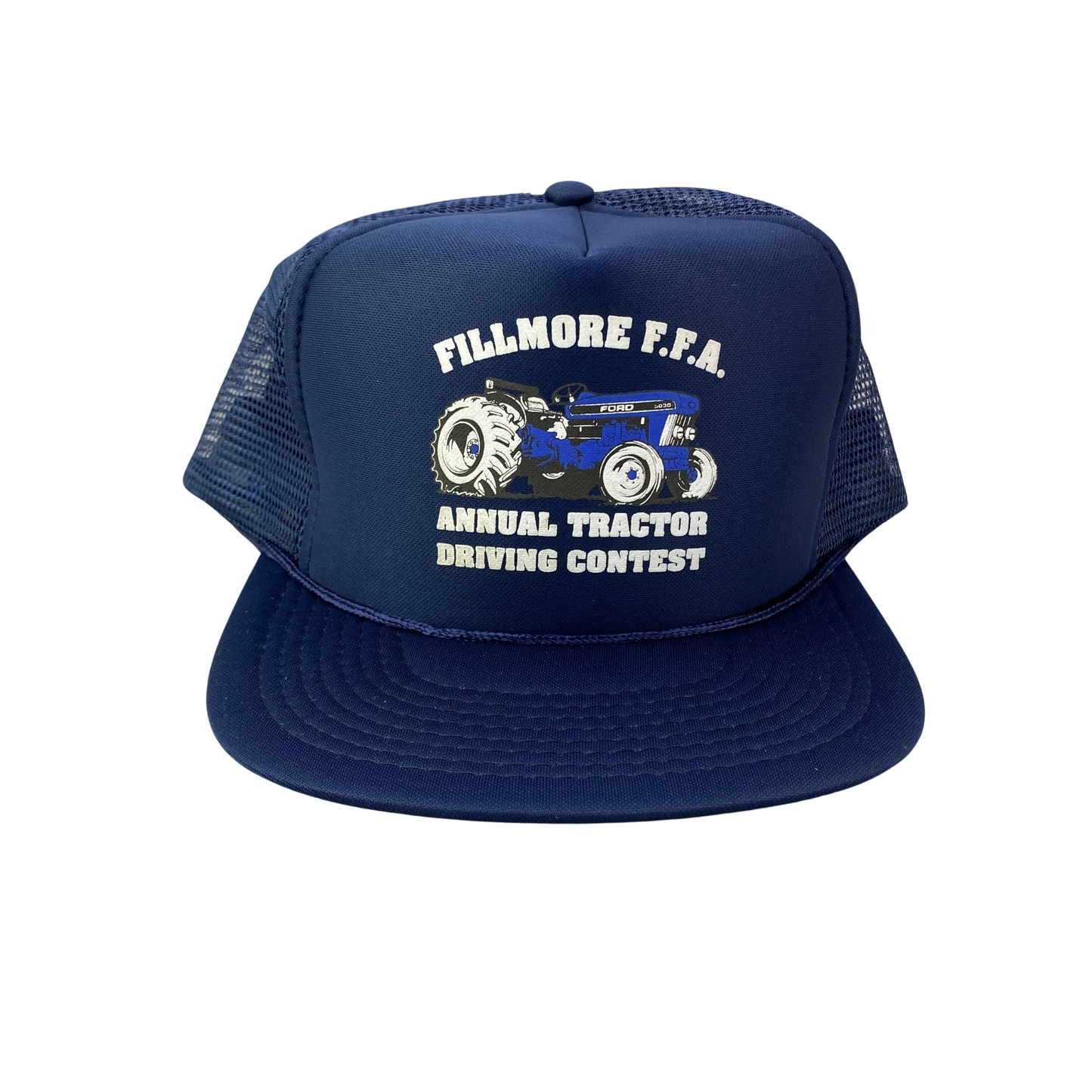 Vintage Trucker Hat - Tractor Driving Contest / Fillmore, California
