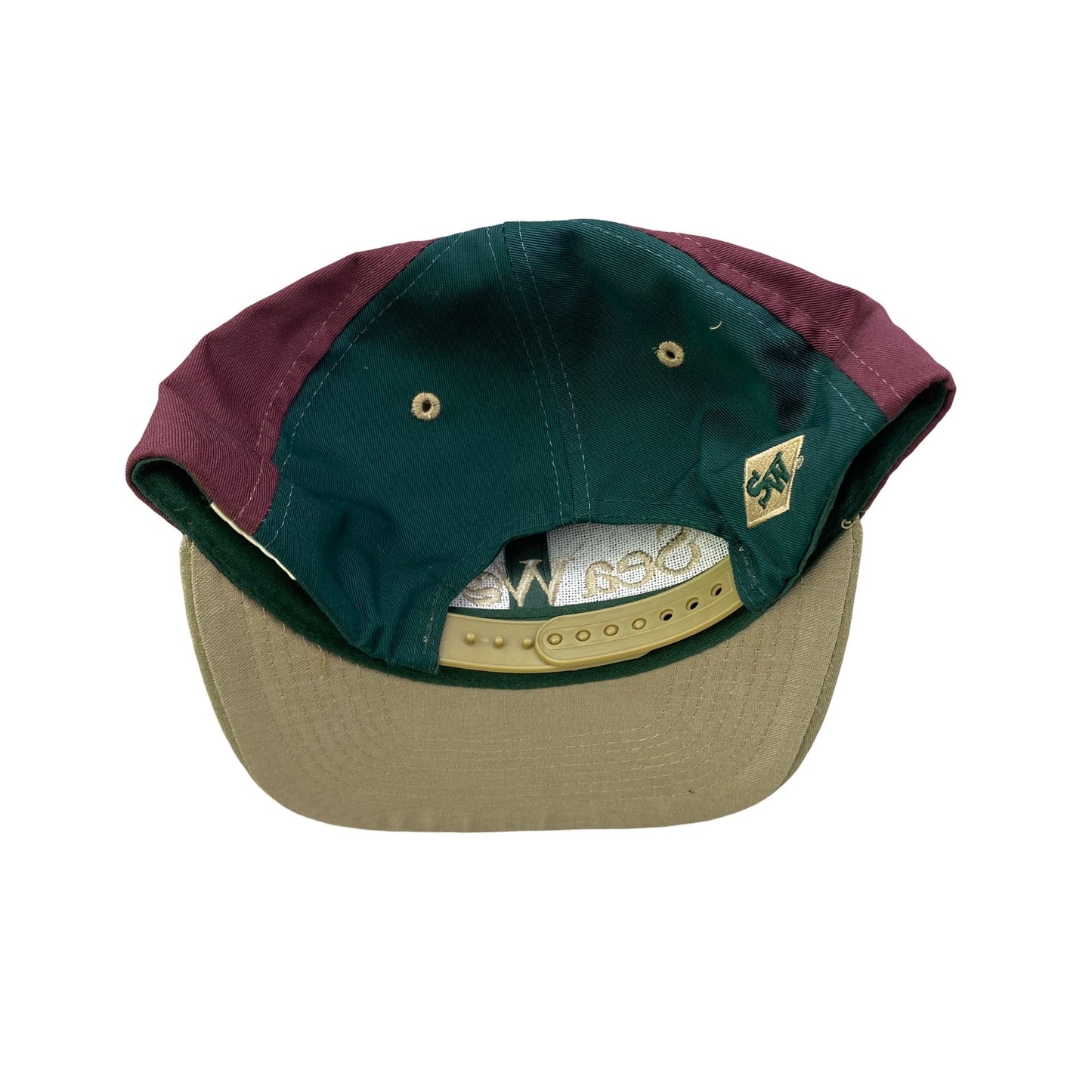 Vintage 90s Sea World Color Block Hat