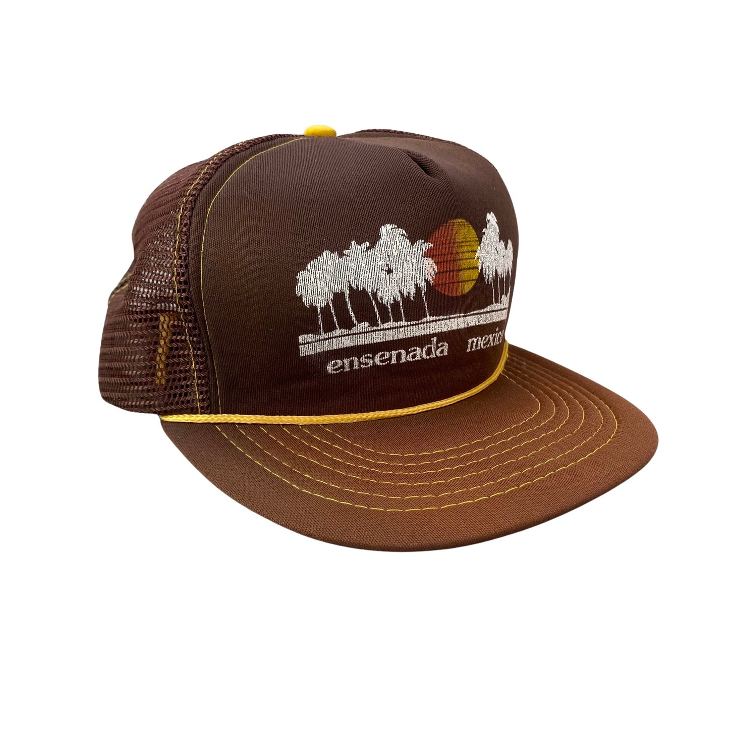 Vintage Ensenada Mexico Trucker Hat