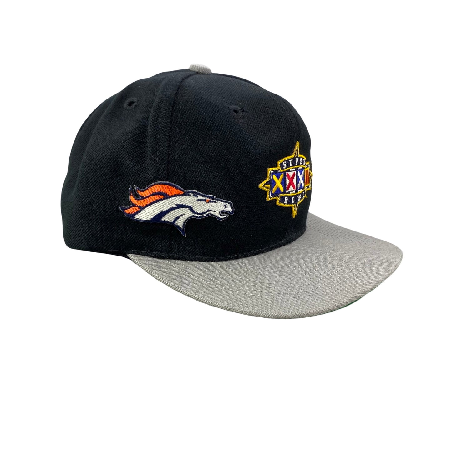 Vintage 90s 1998 Denver Broncos vs Green Bay Packers x Super Bowl XXXII Hat
