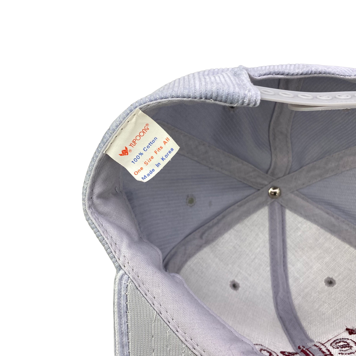 Vintage 80s 90s Cefizox Corduroy Hat - B