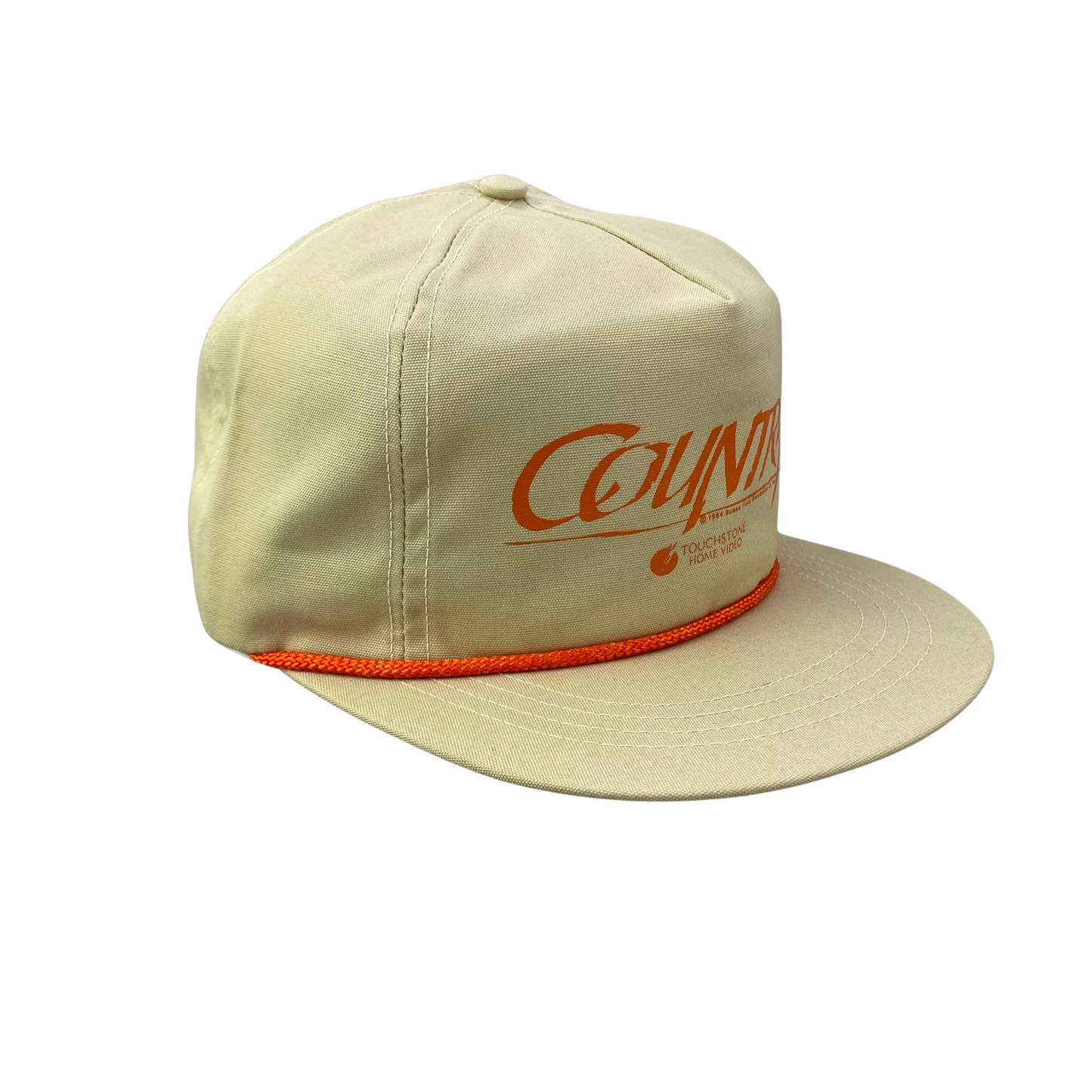 Vintage 80s Country (1985) x Touchstone Home Video x Buena Vista Movie Promo Hat - A