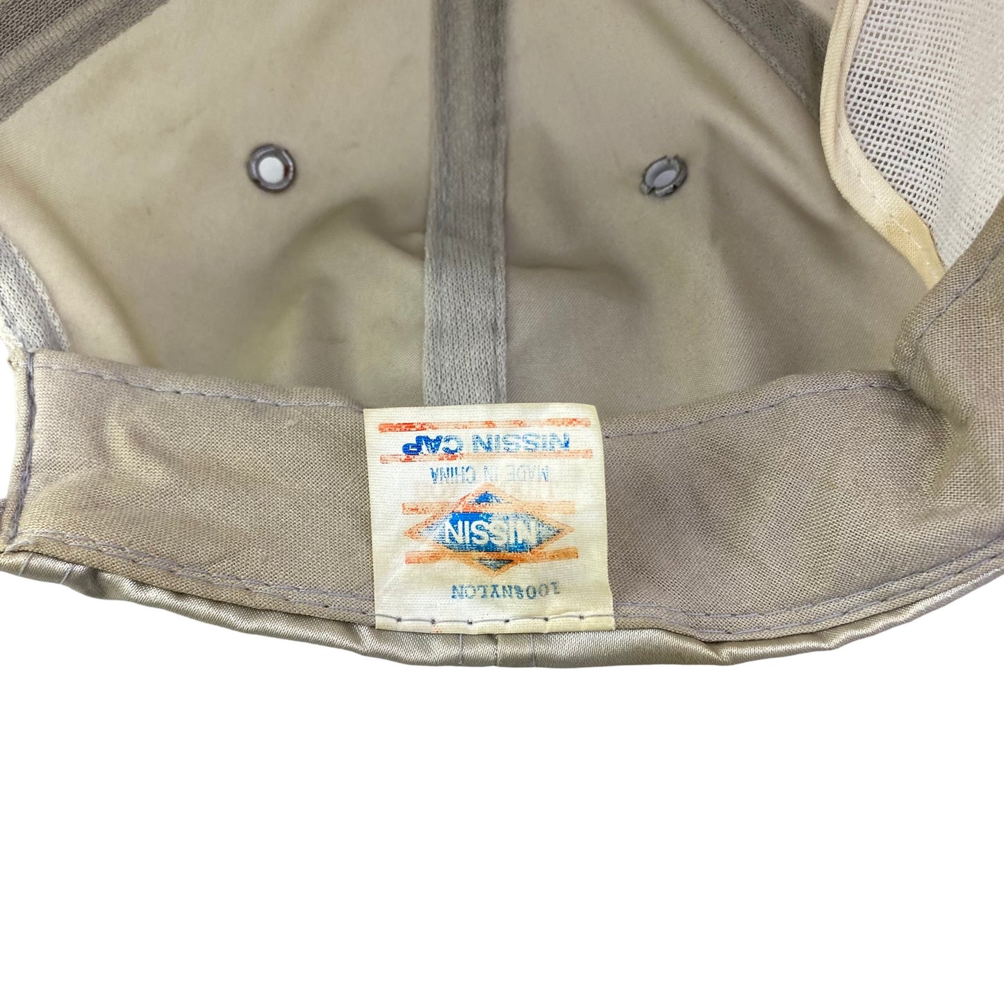 Vintage Marlin Game Fisher x Fishing Nylon Rope Cord Hat