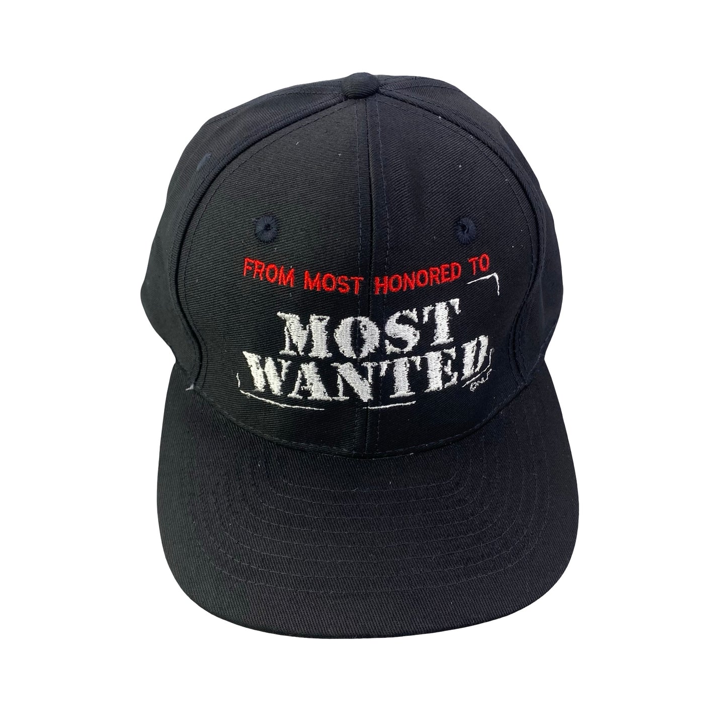 Vintage 90s 1997 Most Wanted - From Most Honored to Most Wanted Movie Promo Hat