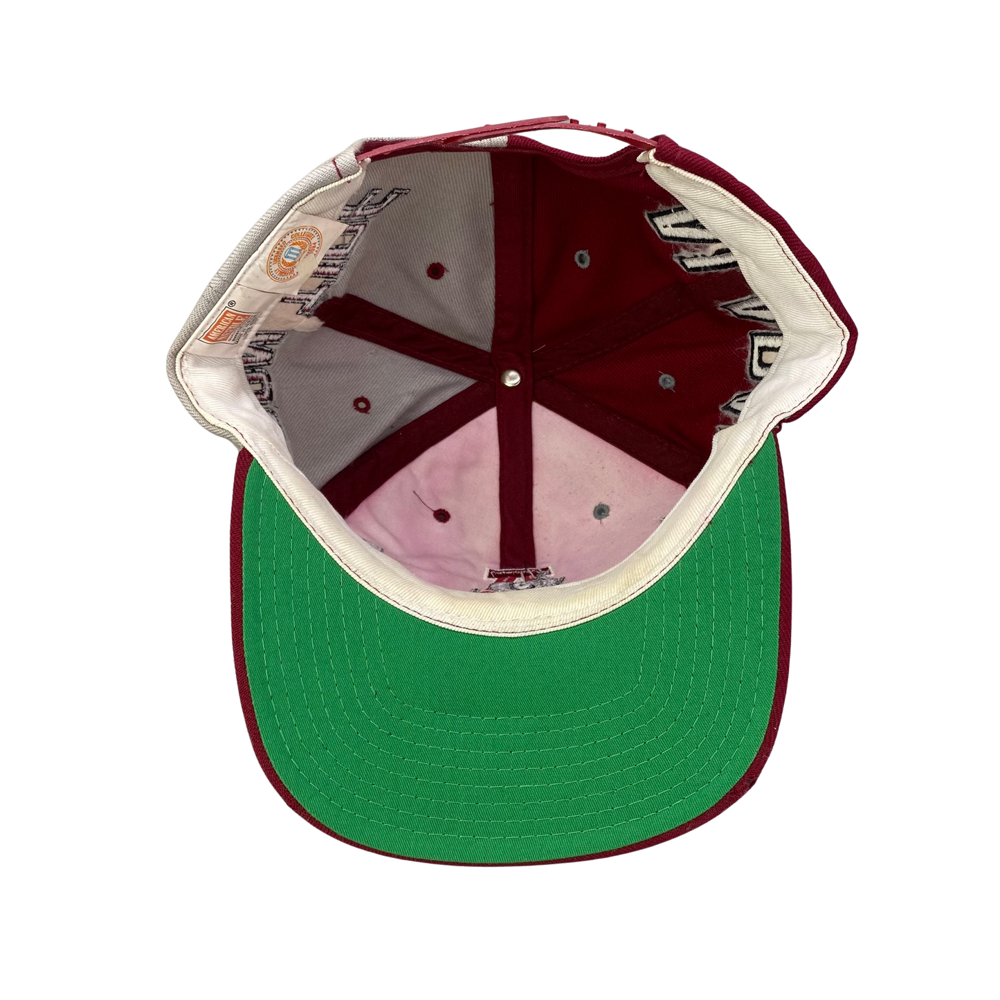 Vintage 90s Alabama Crimson Tide College Hat