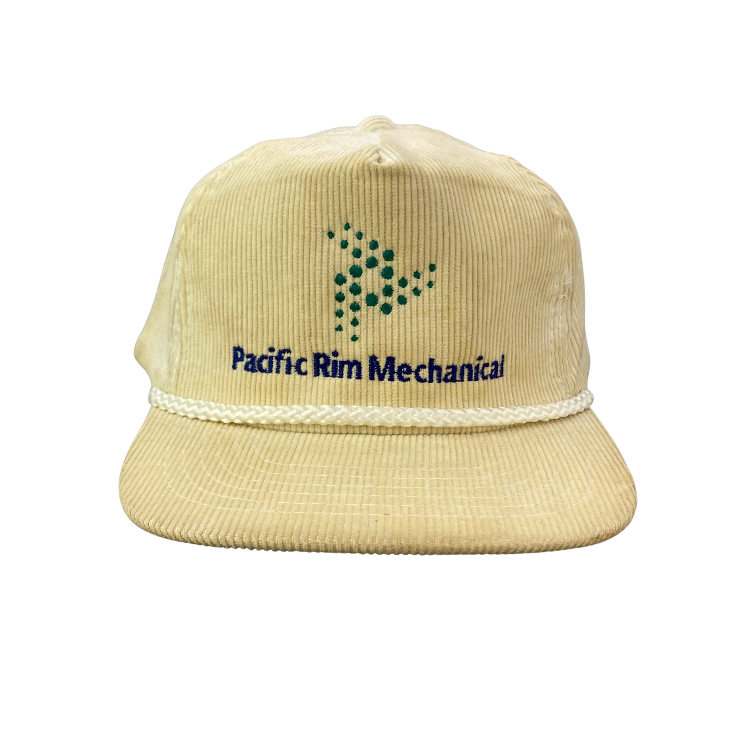 Vintage 80s 90s Pacific Rim Mechanical Corduroy Hat