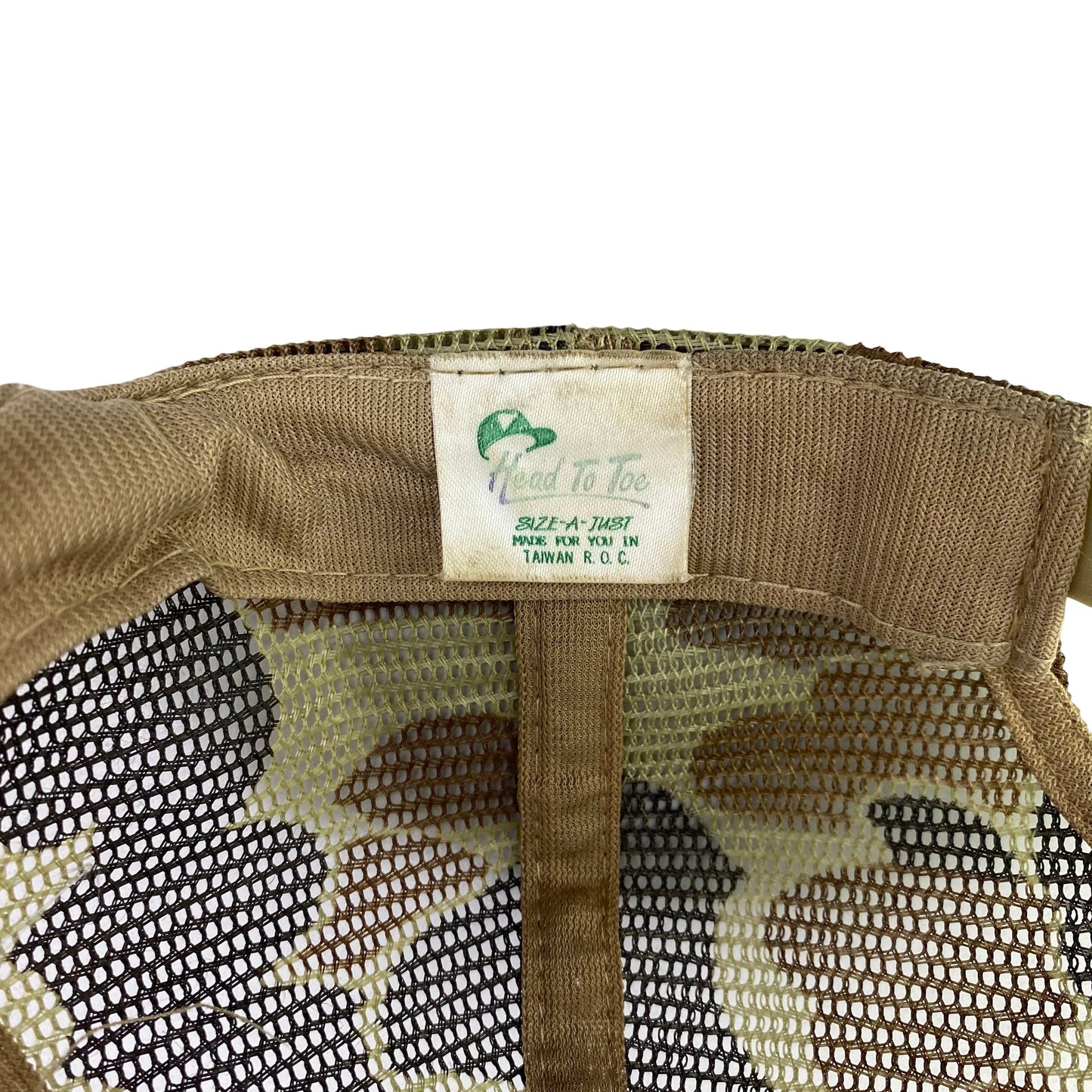 Vintage Mike Raahauge Shooting Enterprises x Eastvale California Hunting Camo Trucker Hat