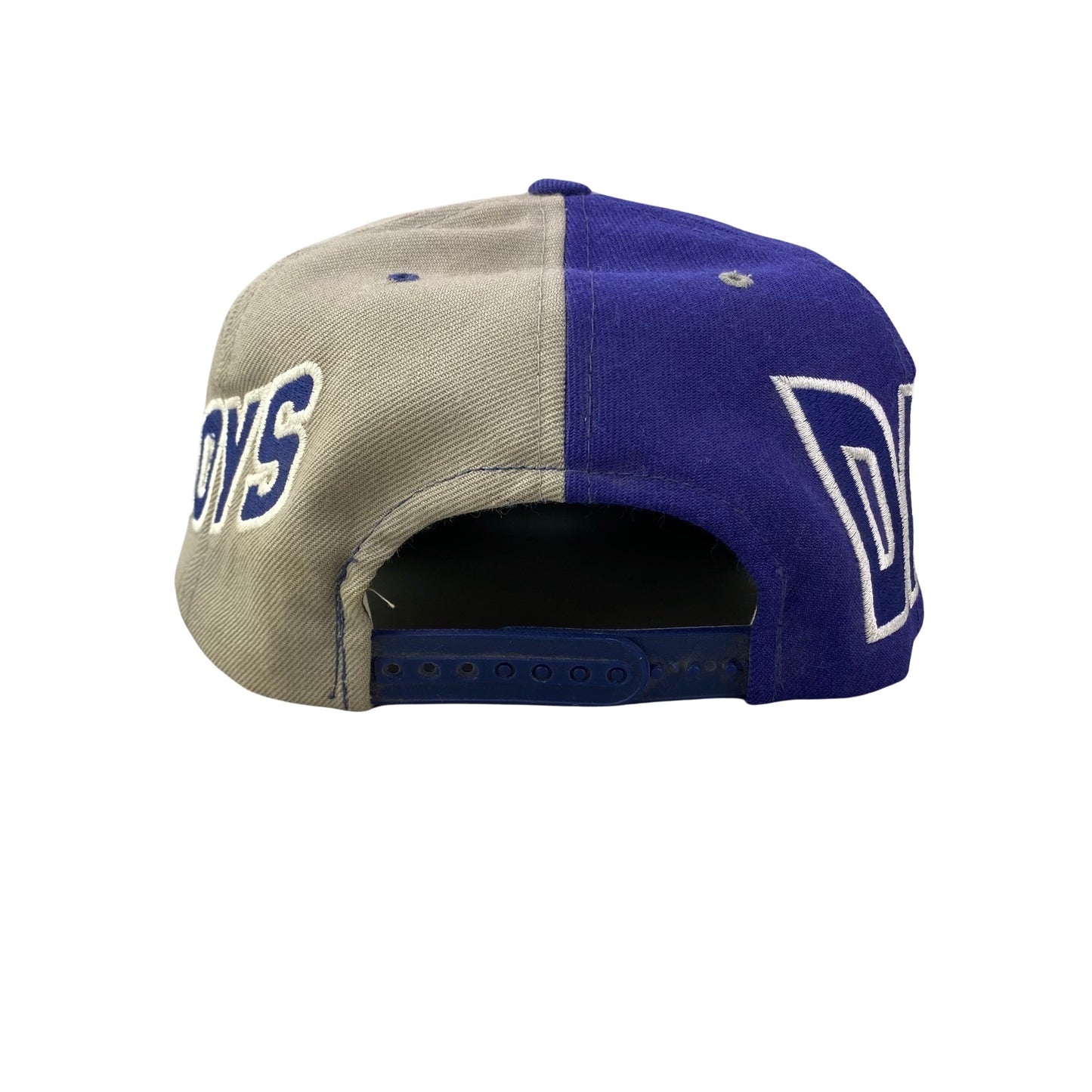 Vintage 90s Dallas Cowboys Football Wave Script Snapback Hat