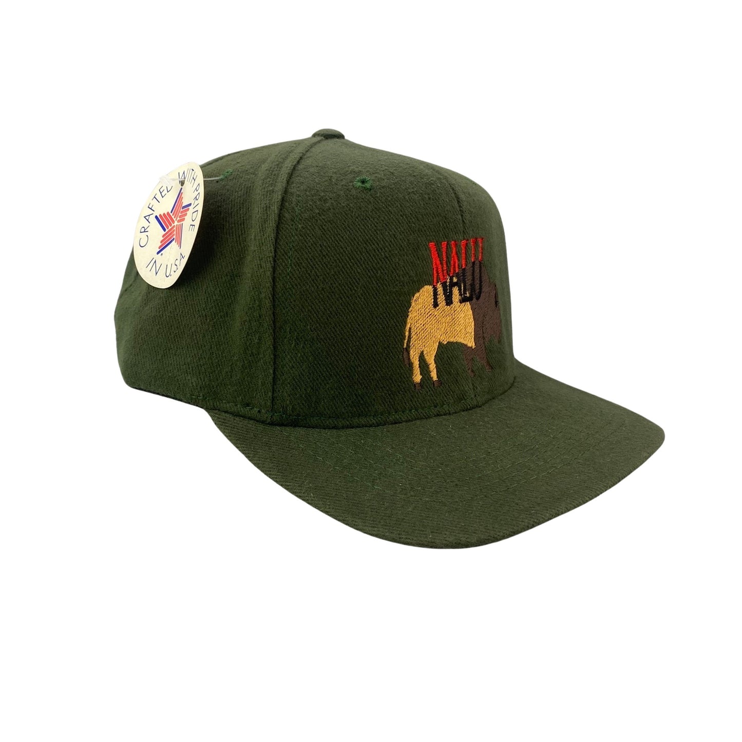 Vintage 90s NALU Hawaiian Buffalo Brand Hat