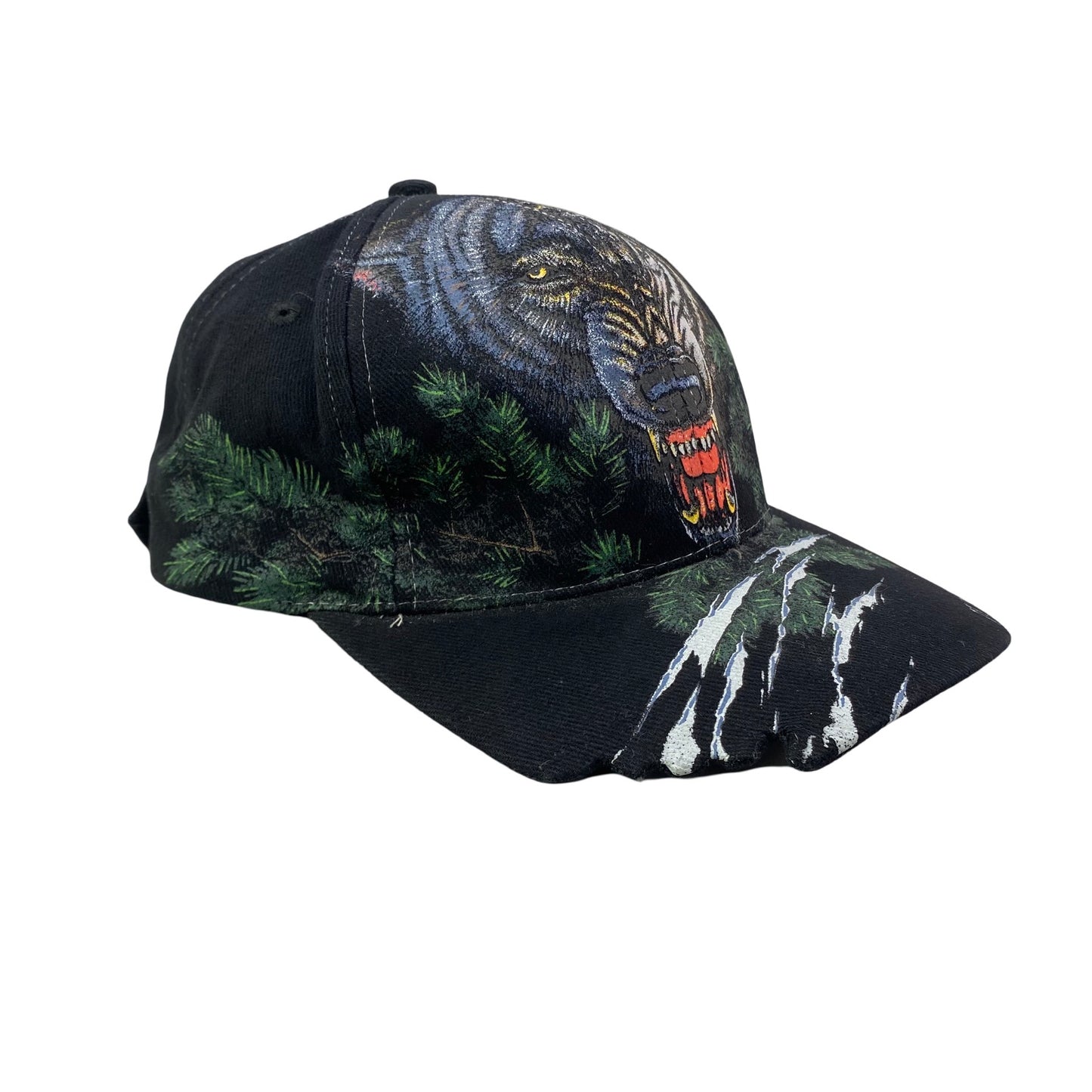 Vintage Rocky Mountain National Park Wolf Hat
