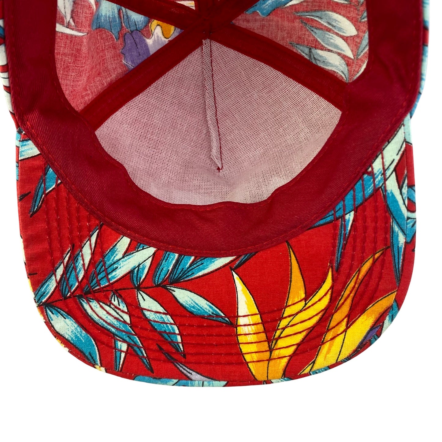 Vintage 90s Delta Airlines Floral Hat