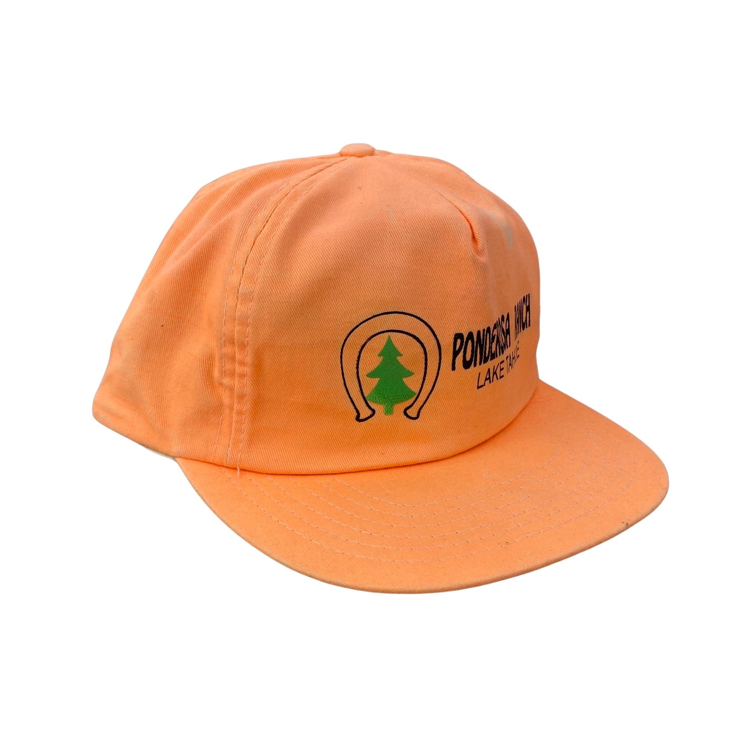 Vintage 90s Ponderosa Ranch Lake Tahoe Hat
