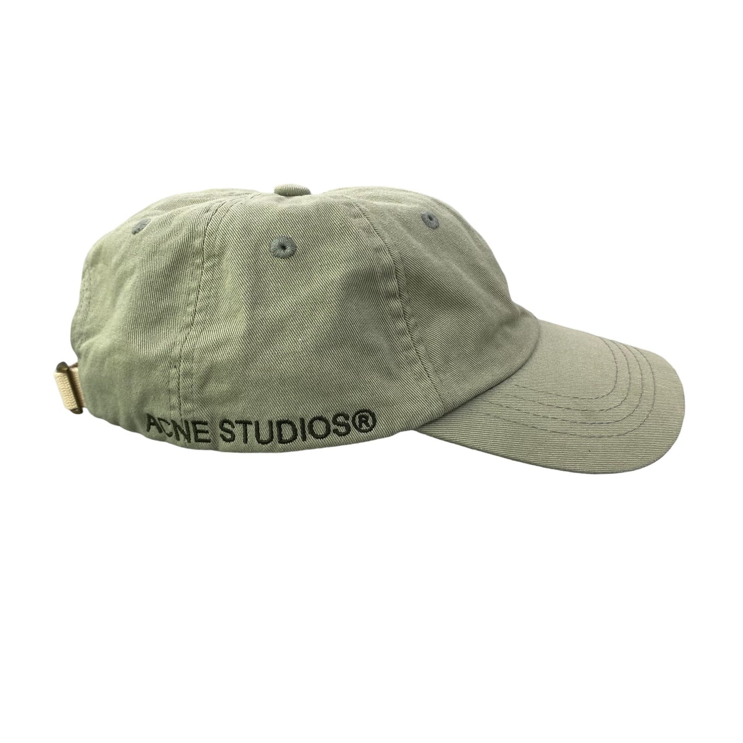 Acne Studios Army Green Camo Dad Hat