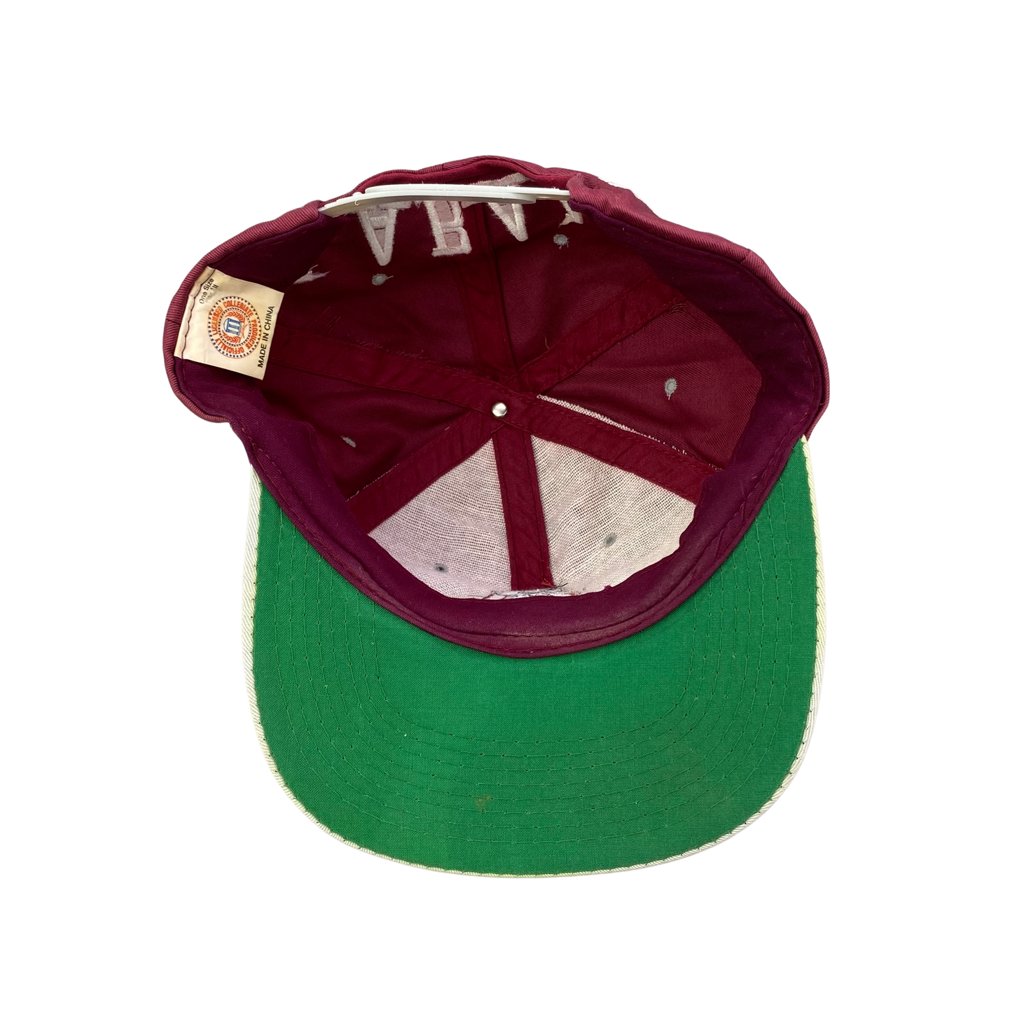 Vintage 90s Alabama Crimson Tide College Spellout Hat