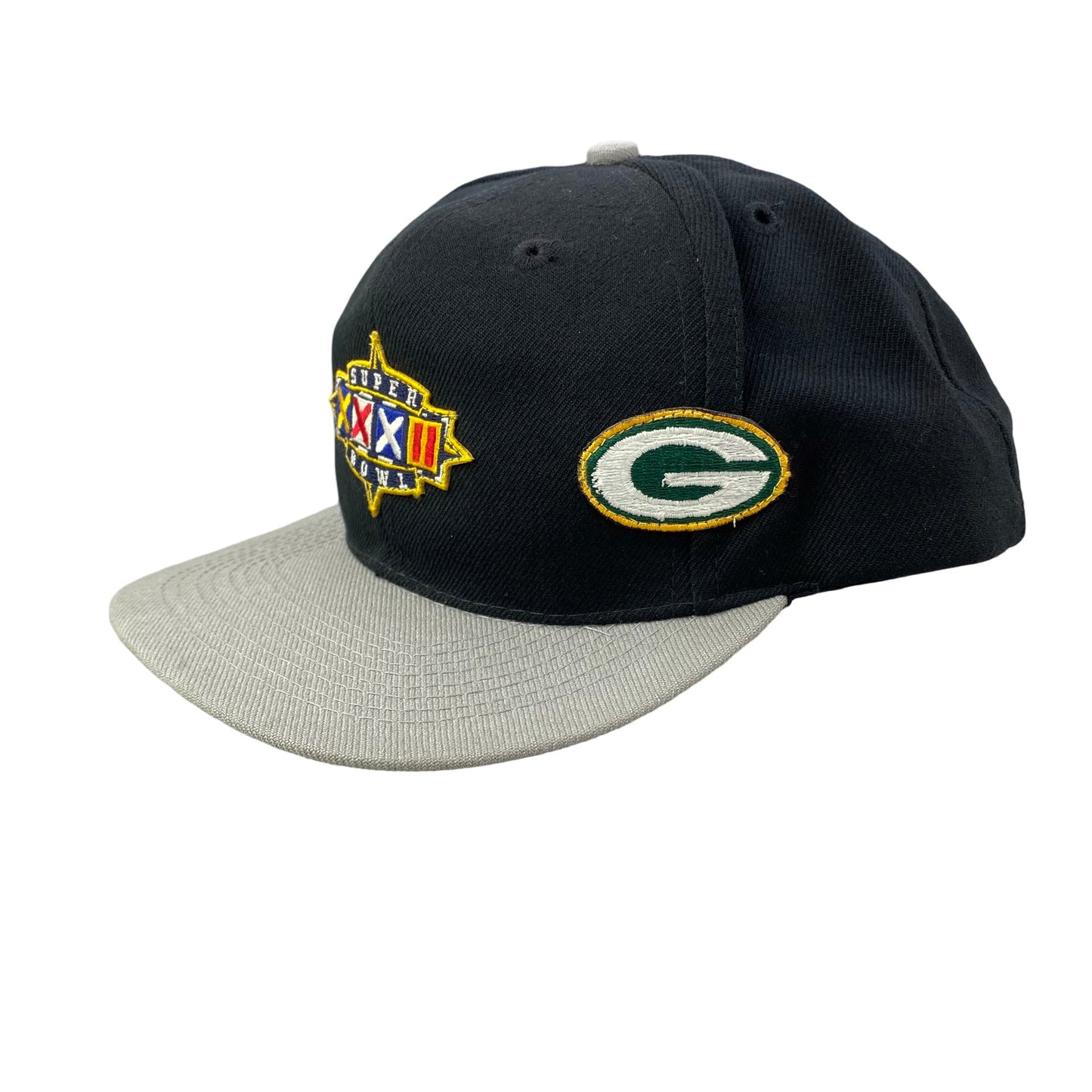 Vintage 90s 1998 Denver Broncos vs Green Bay Packers x Super Bowl XXXII Hat